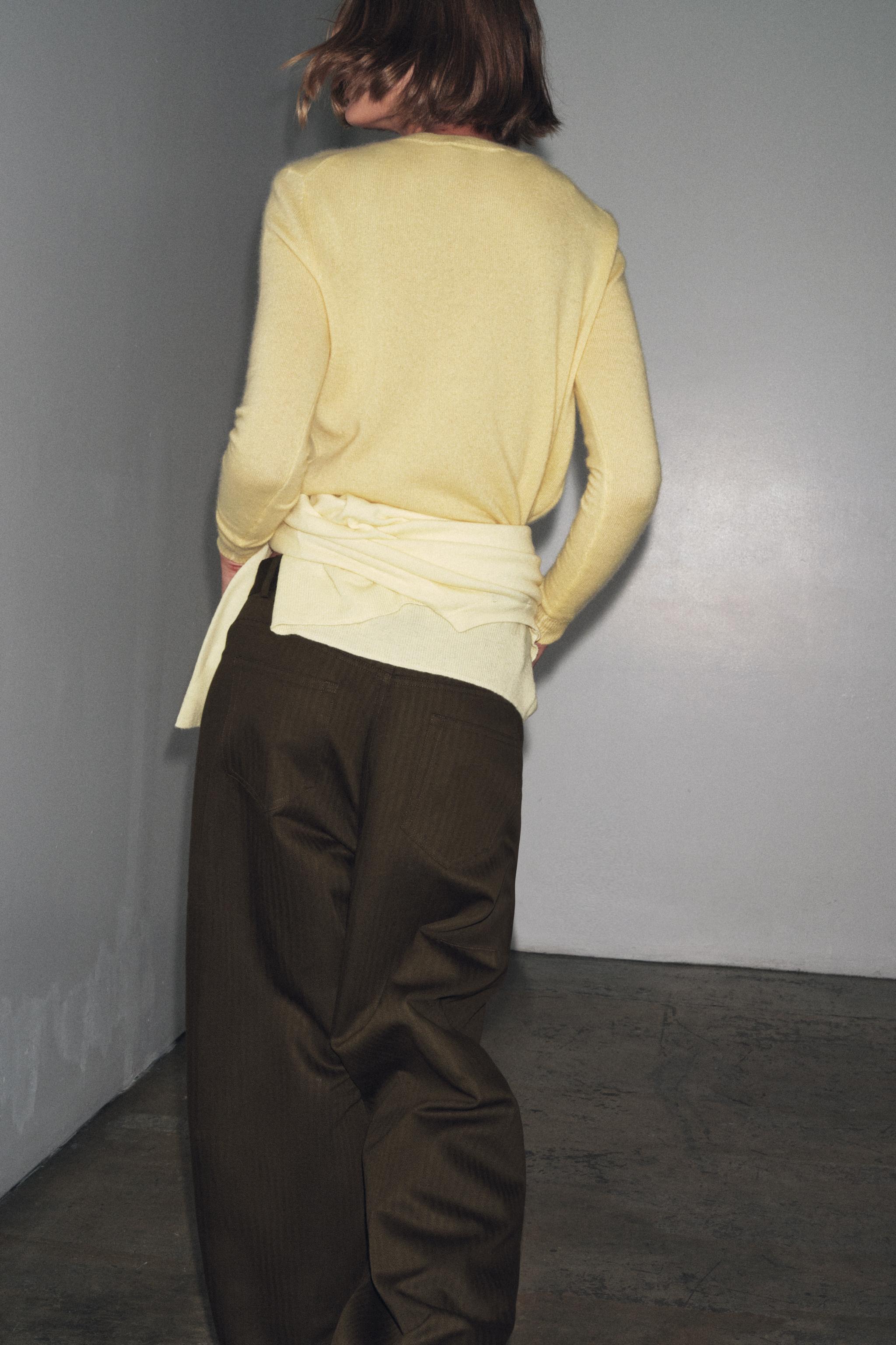 100% CASHMERE CARDIGAN