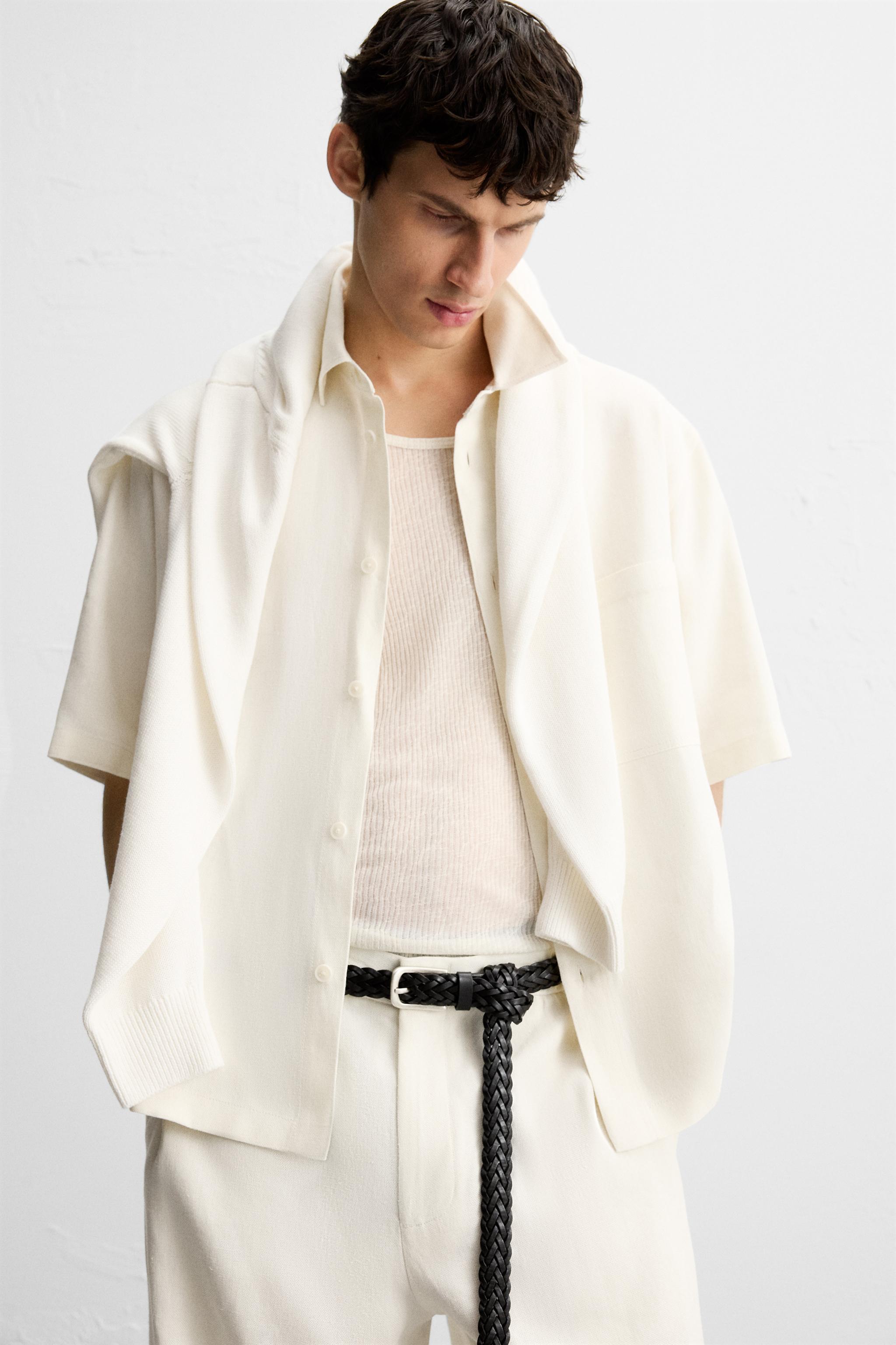 VISCOSE - JUTE SHIRT