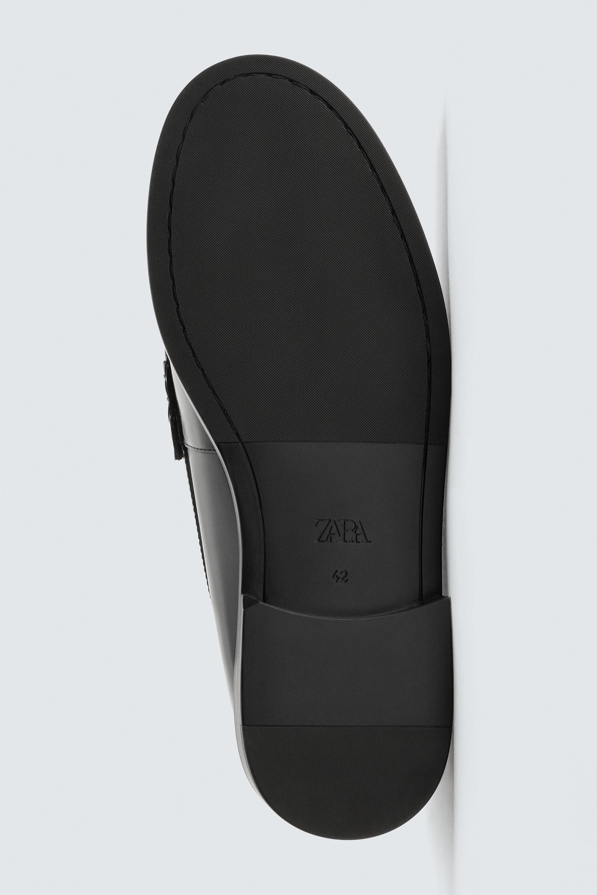 LEATHER PENNY LOAFERS