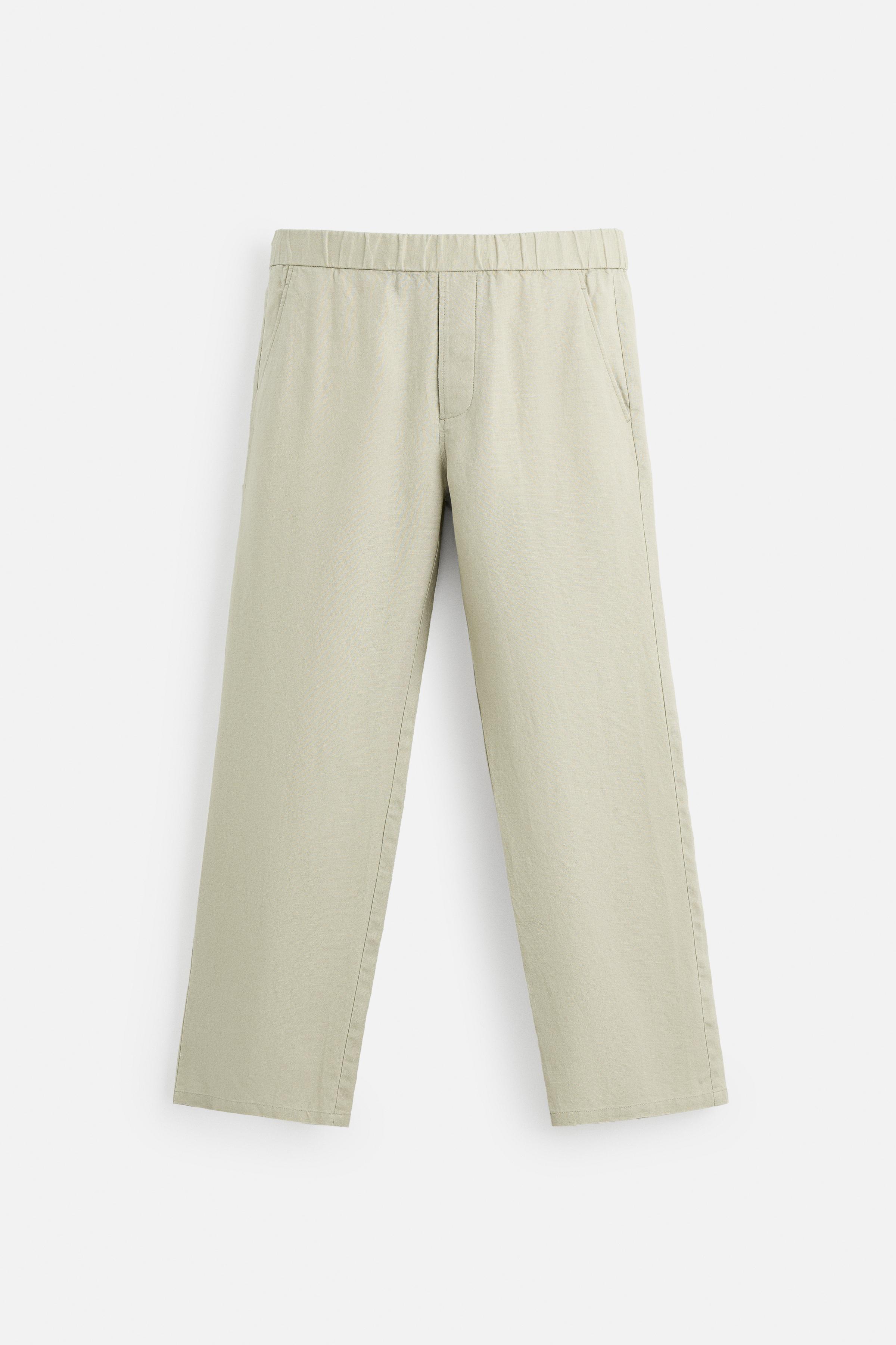 LINEN PANTS IN 100% LINEN