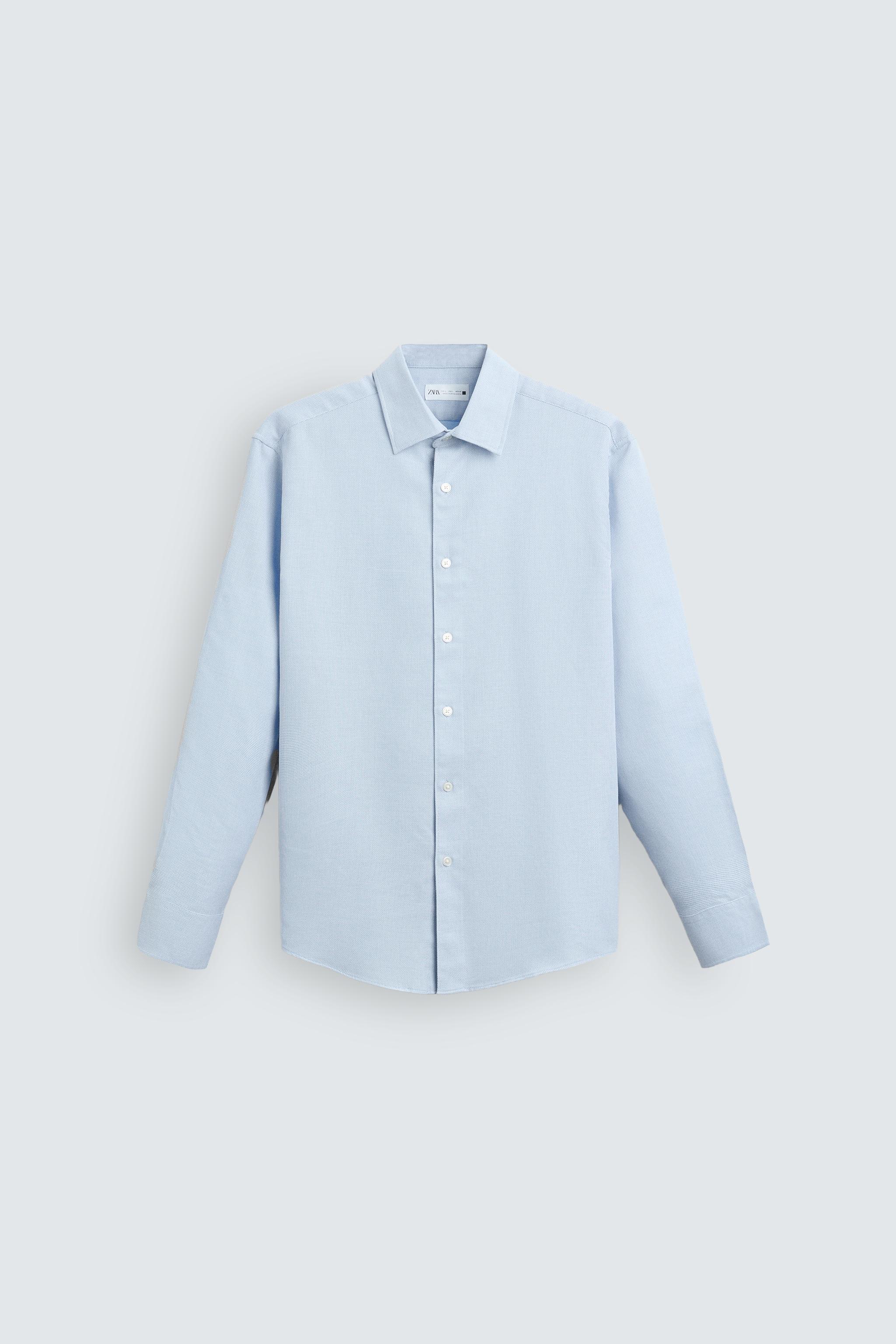 EASY CARE TEXTURED SHIRT