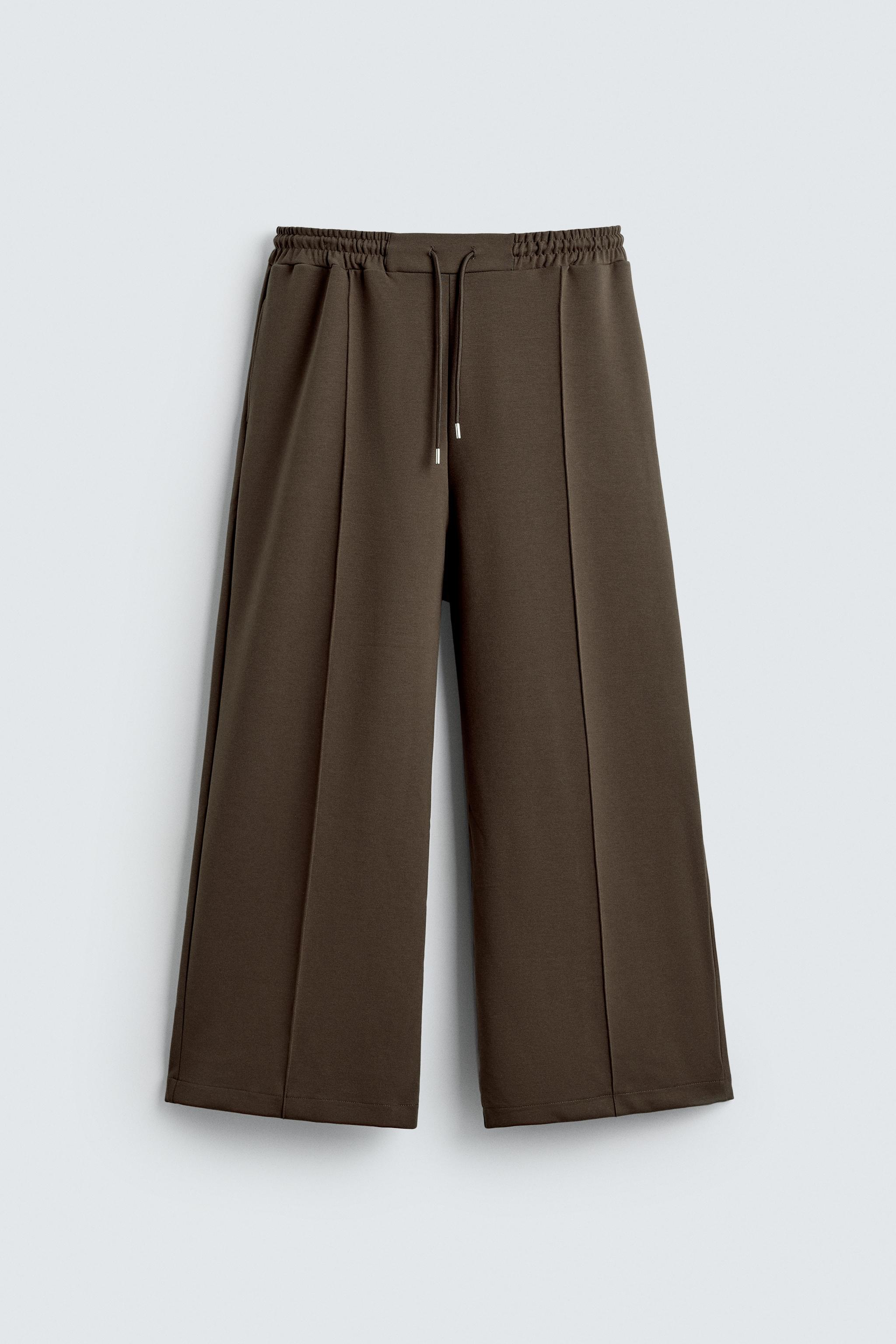 INTERLOCK PANTS WITH LABEL