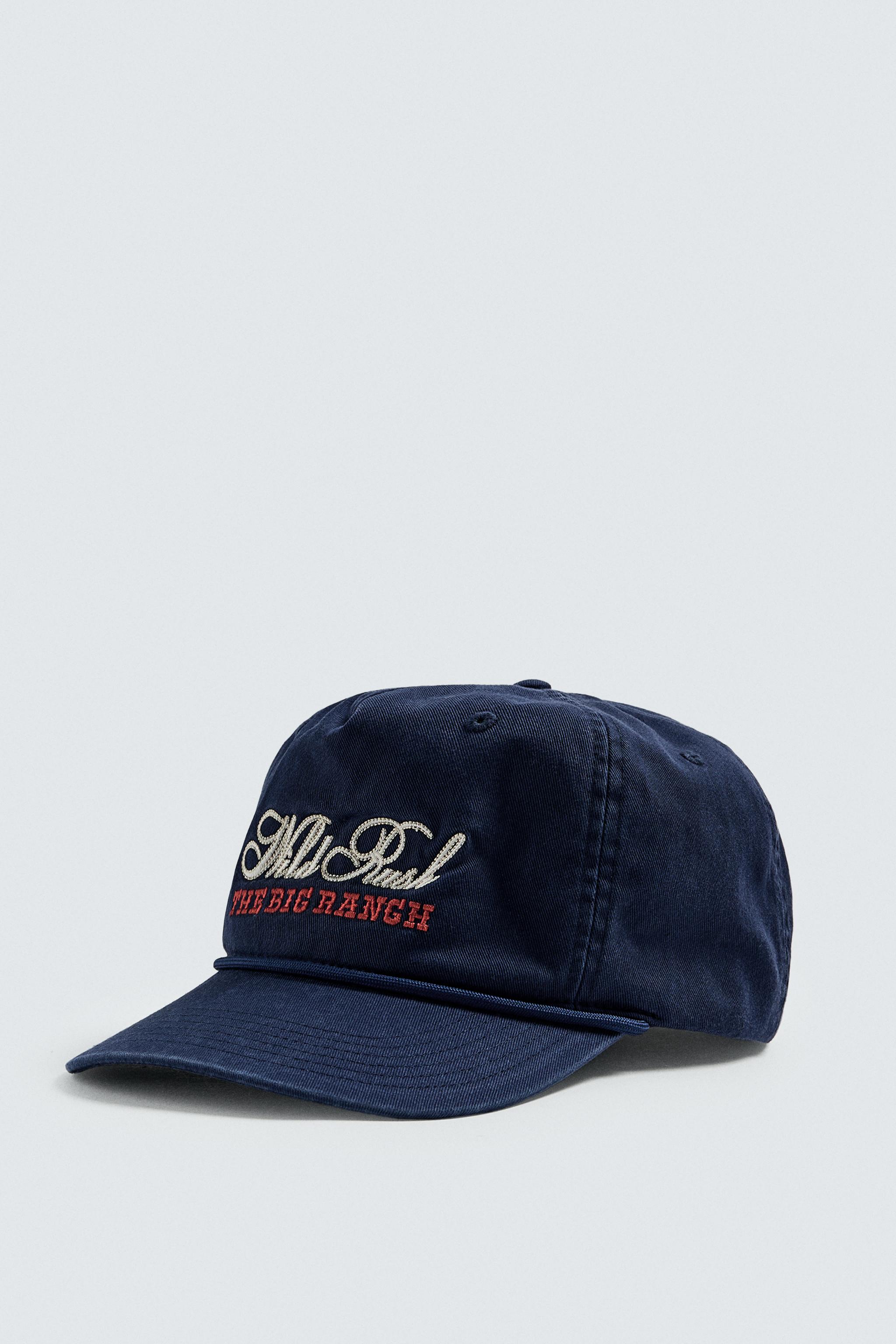 WASHED EMBROIDERED CAP