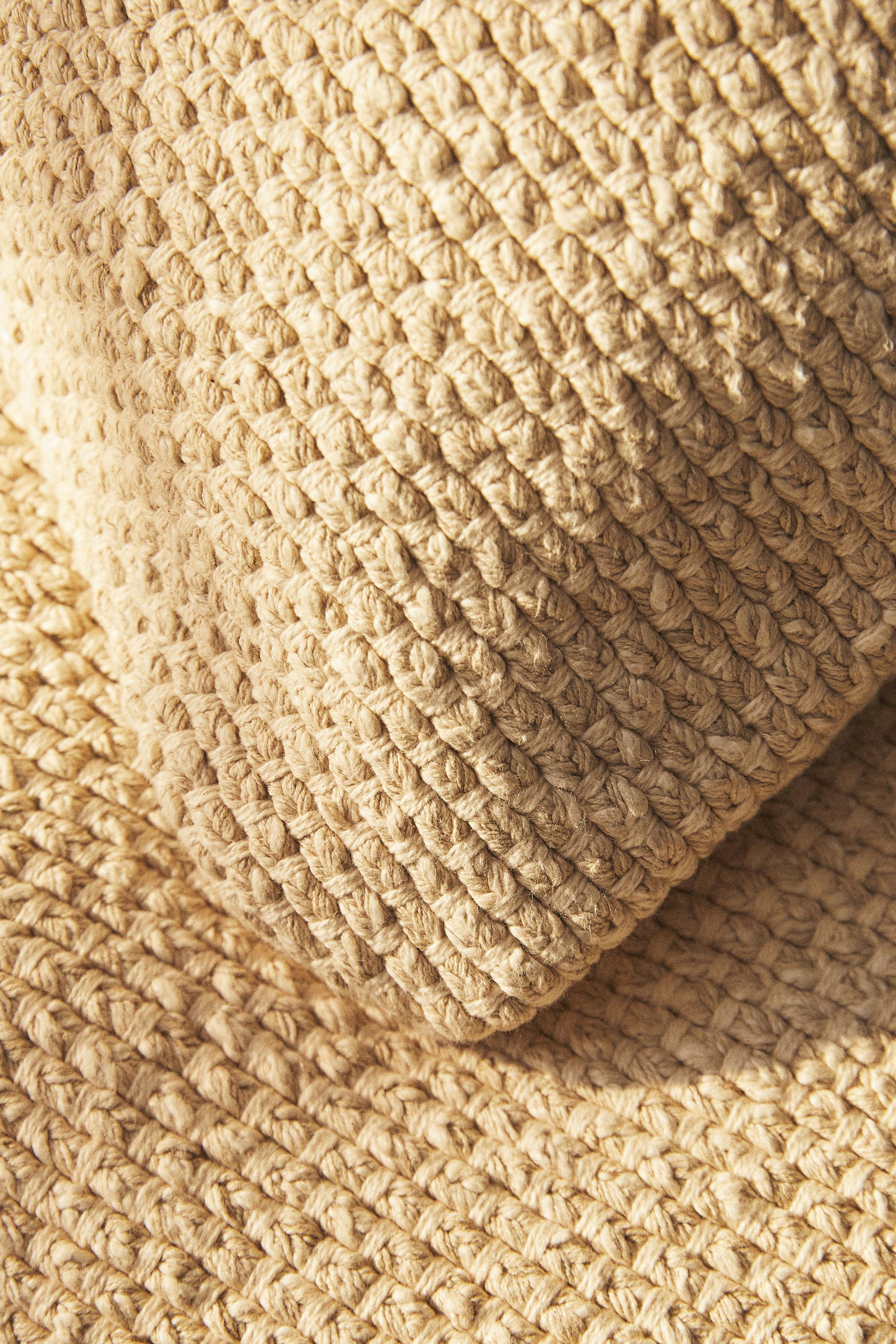 BRAIDED THROW PILLOW COVER