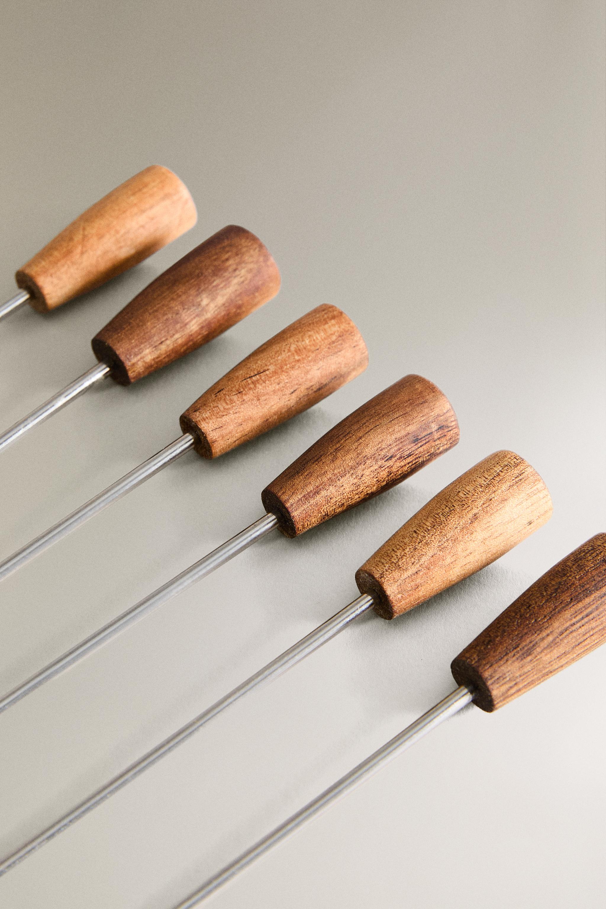 SET OF APPETIZER SKEWERS IN A CUP (SET OF 6)