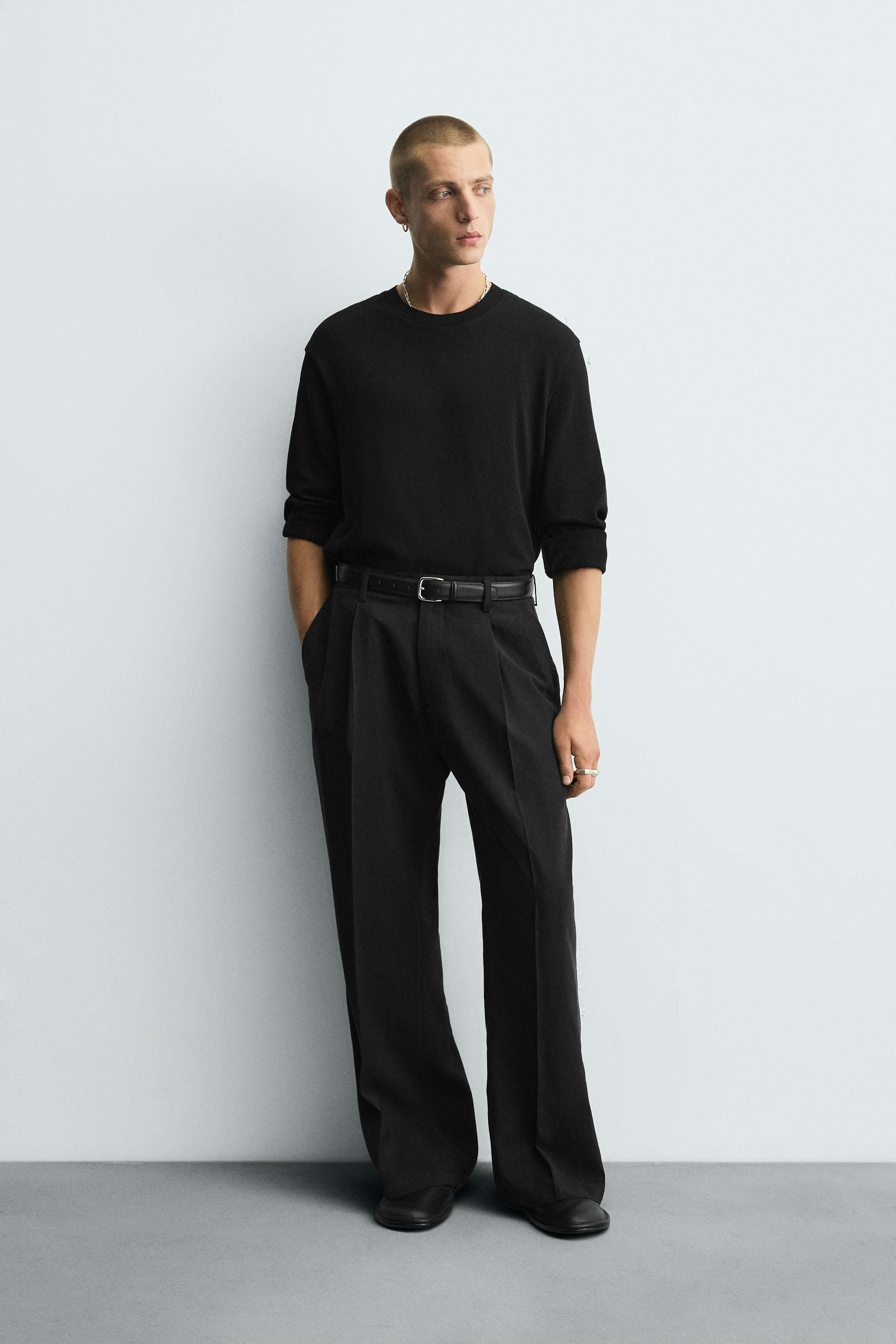 WASHED COTTON SWEATER