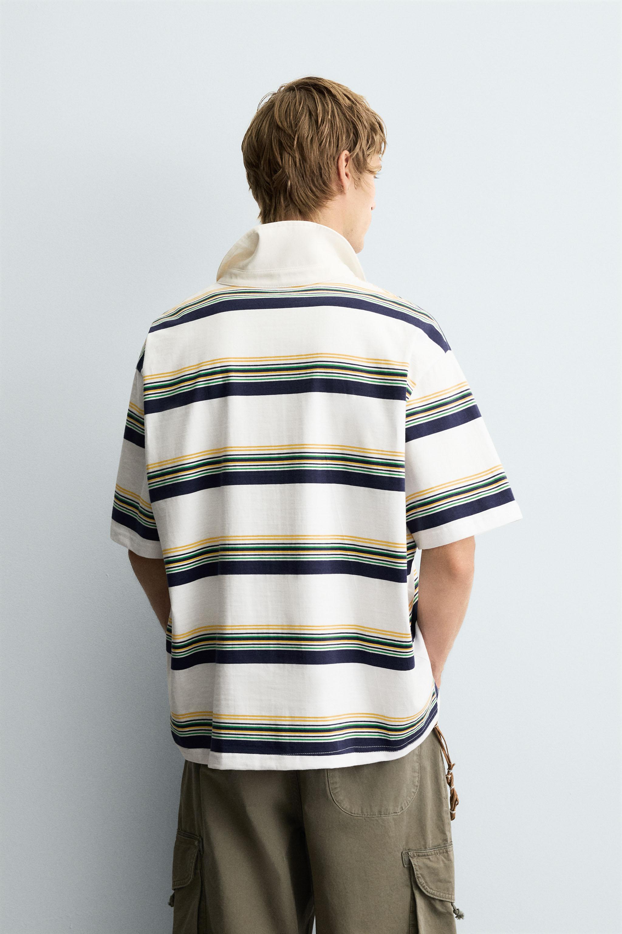 STRIPED POLO SHIRT