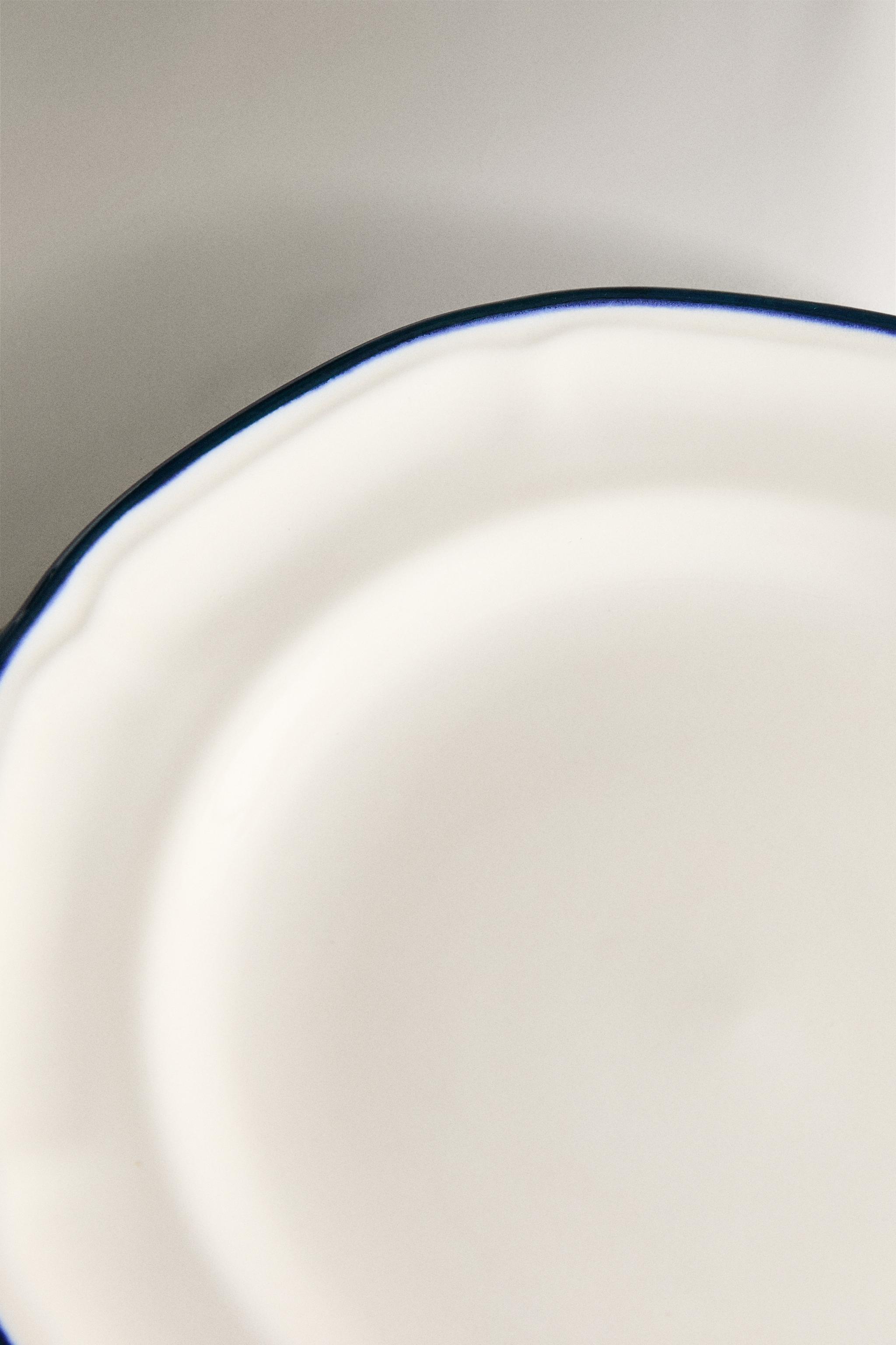 SIDE PLATE WITH CONTRAST RIM