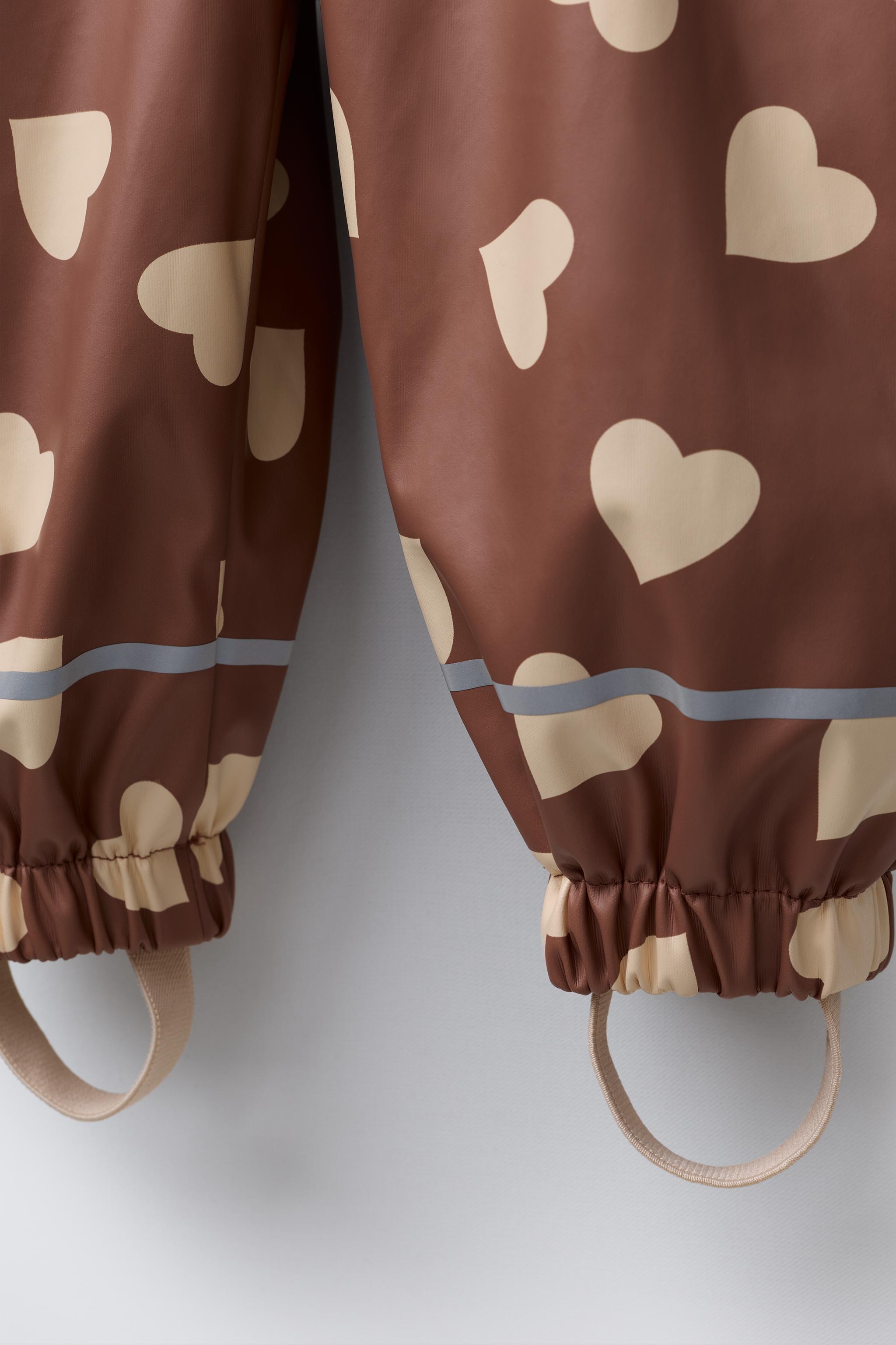 WATER RESISTANT PRINTED RUBBERIZED OVERALLS