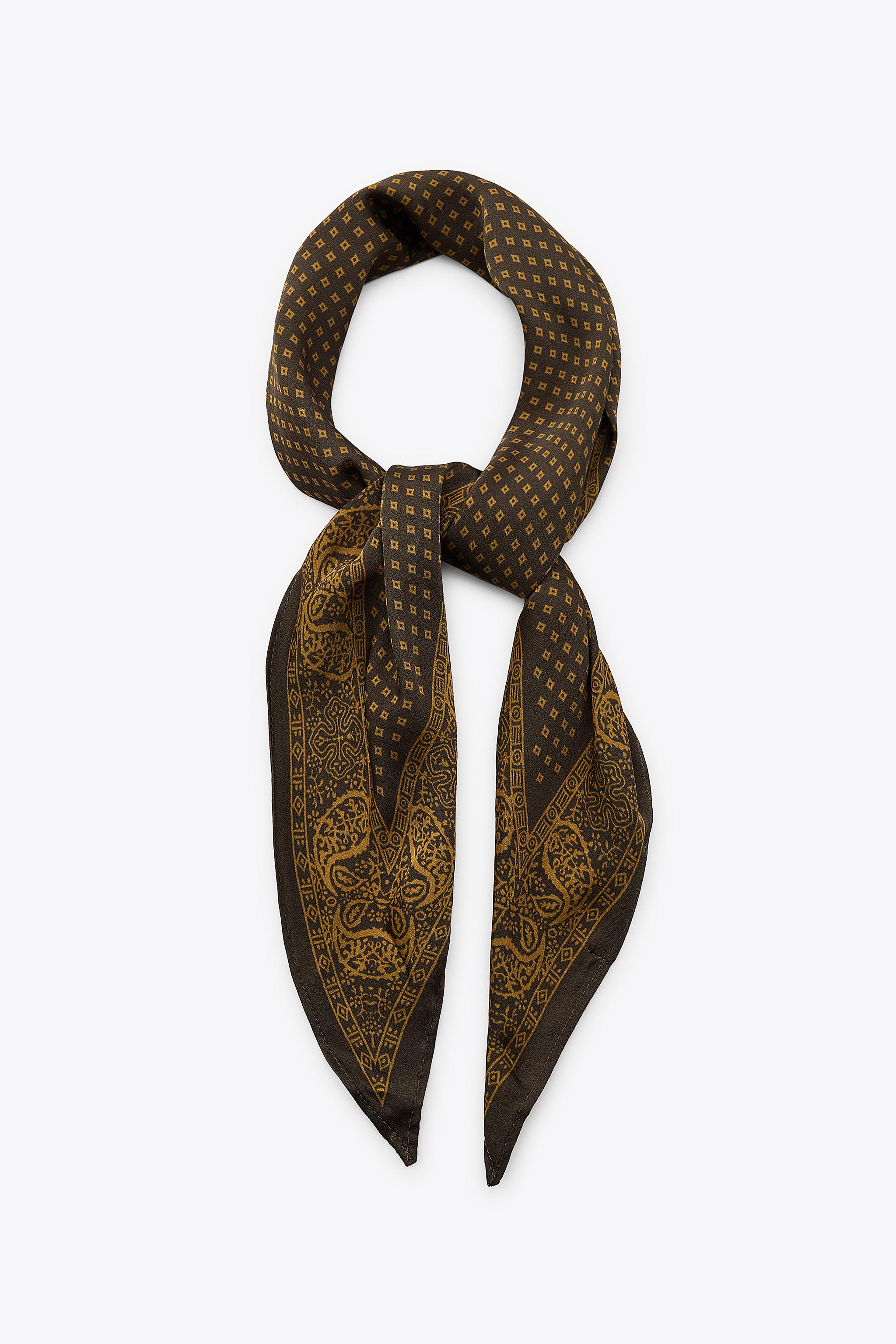 SATIN PRINTED BANDANA