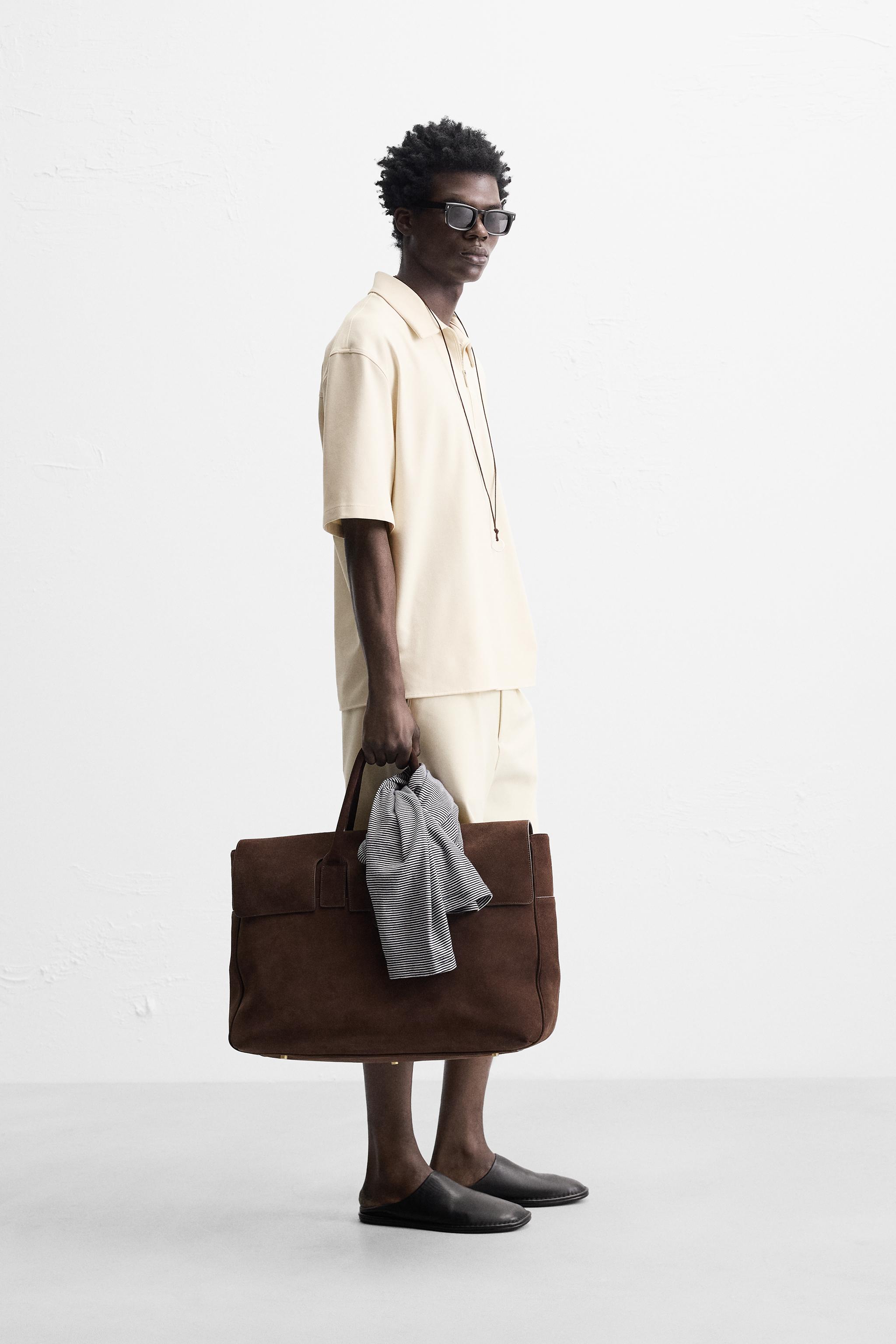 TECHNICAL ZIP POLO SHIRT