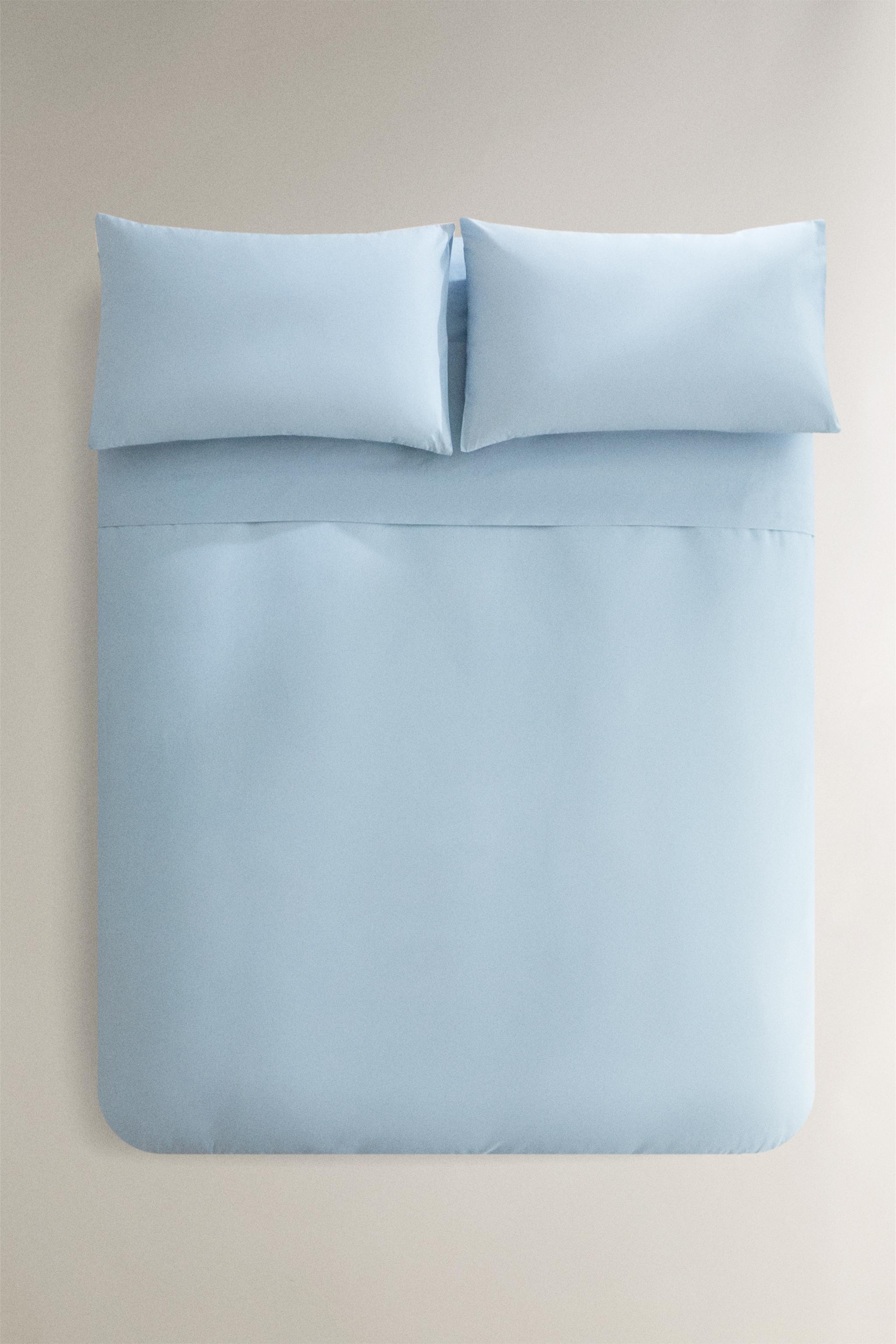 PERCALE COTTON DUVET COVER (200 THREAD COUNT)