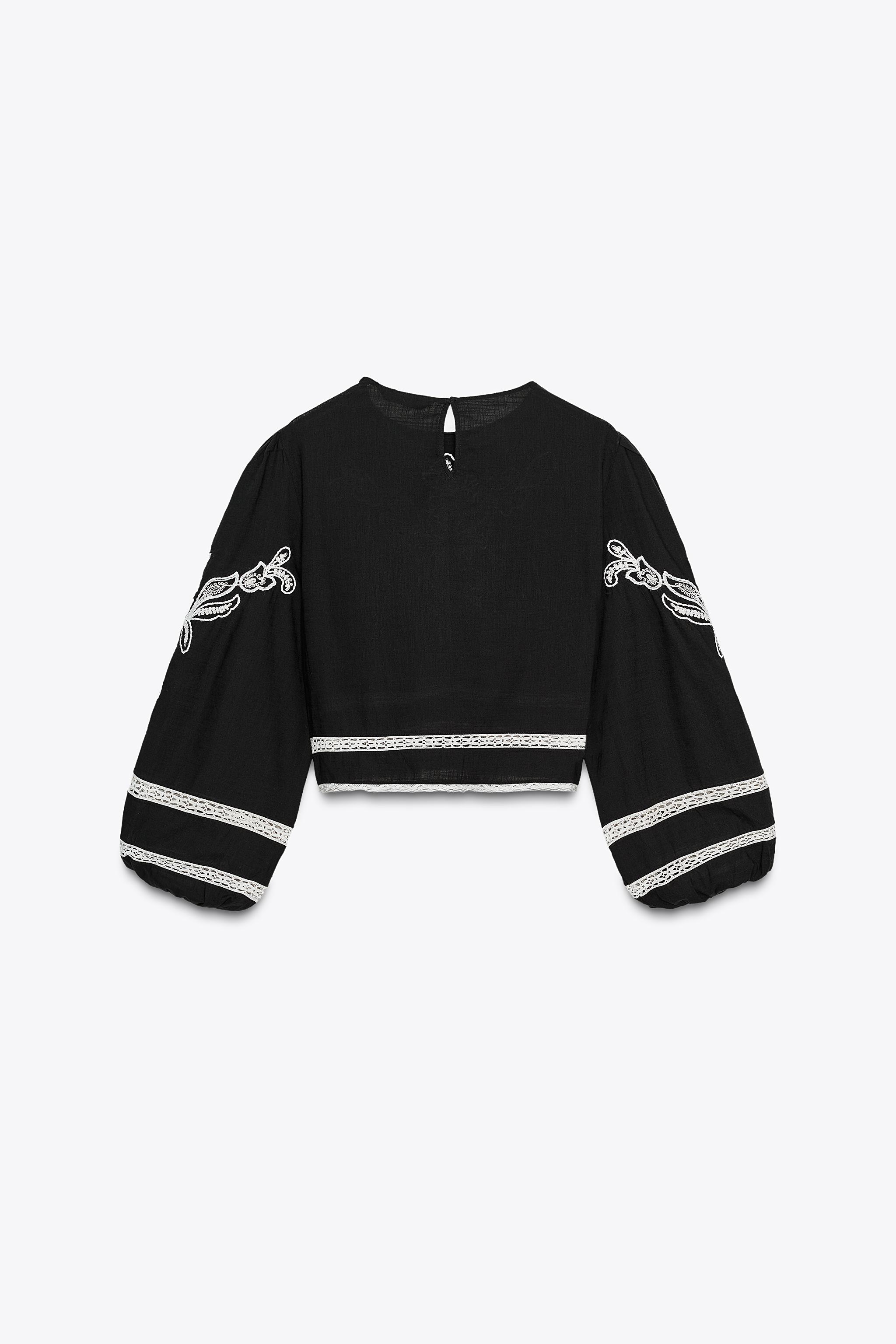 ZW COLLECTION EMBROIDERED BLOUSE