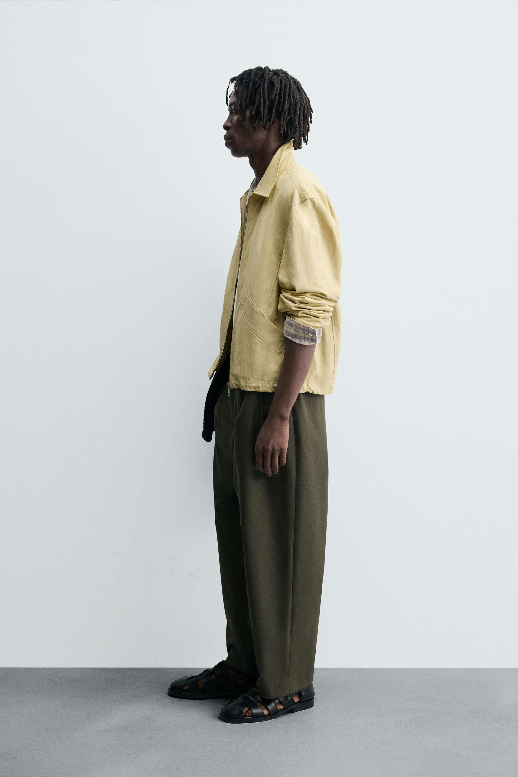 STRUCTURED CROPPED FIT JACKET