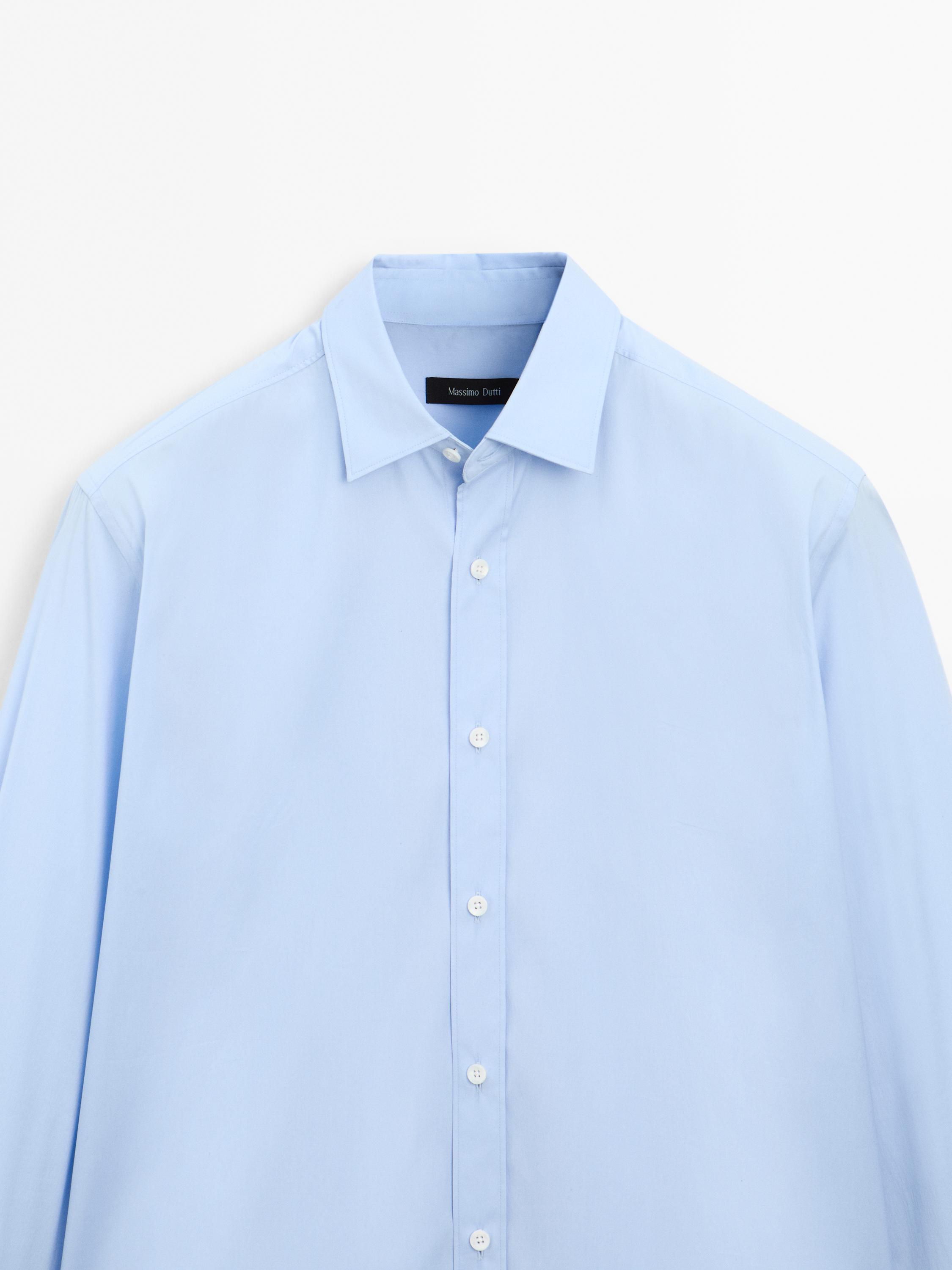 Slim fit stretch shirt