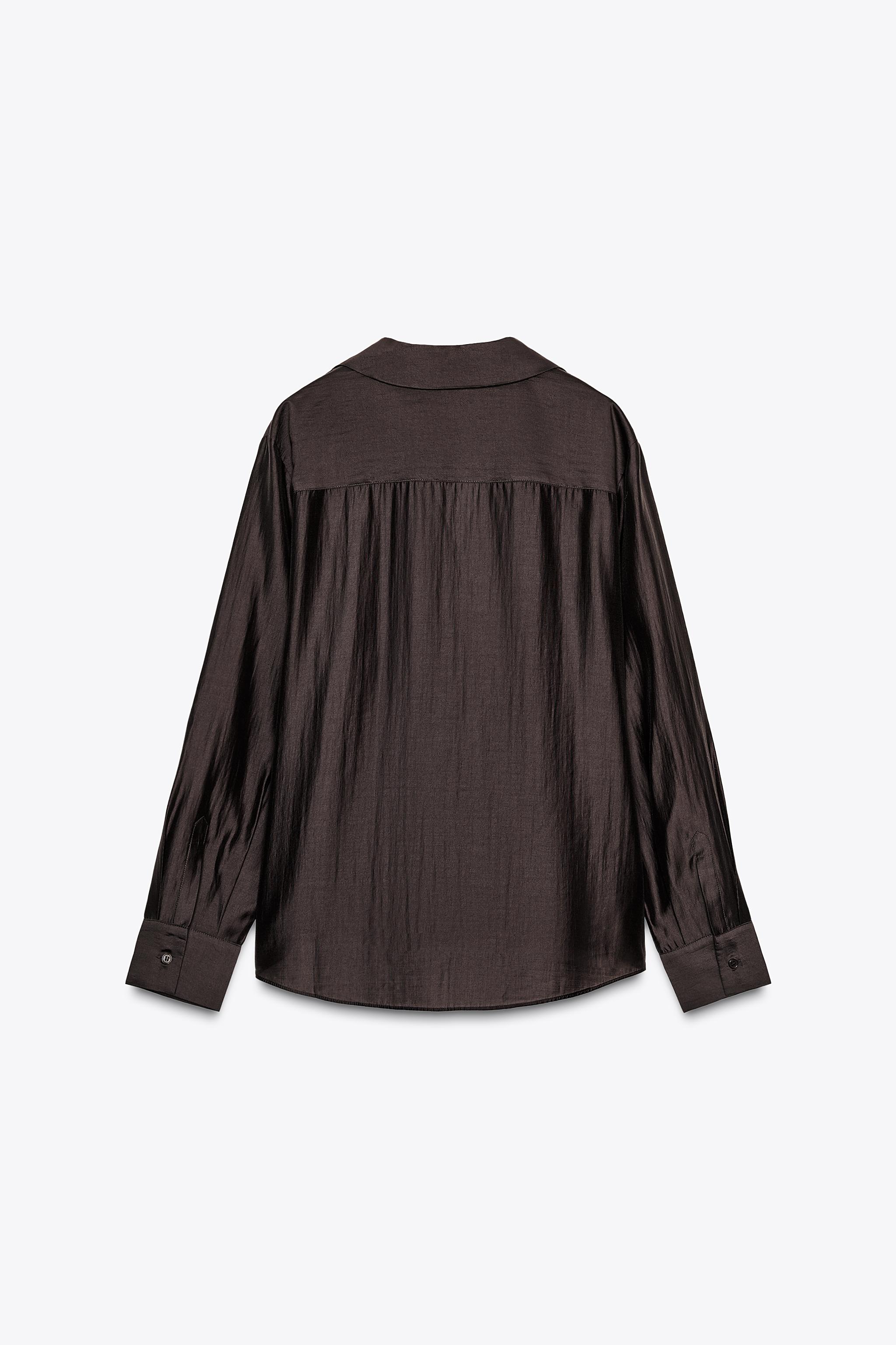 ZW COLLECTION EMBROIDERED POCKET SHIRT