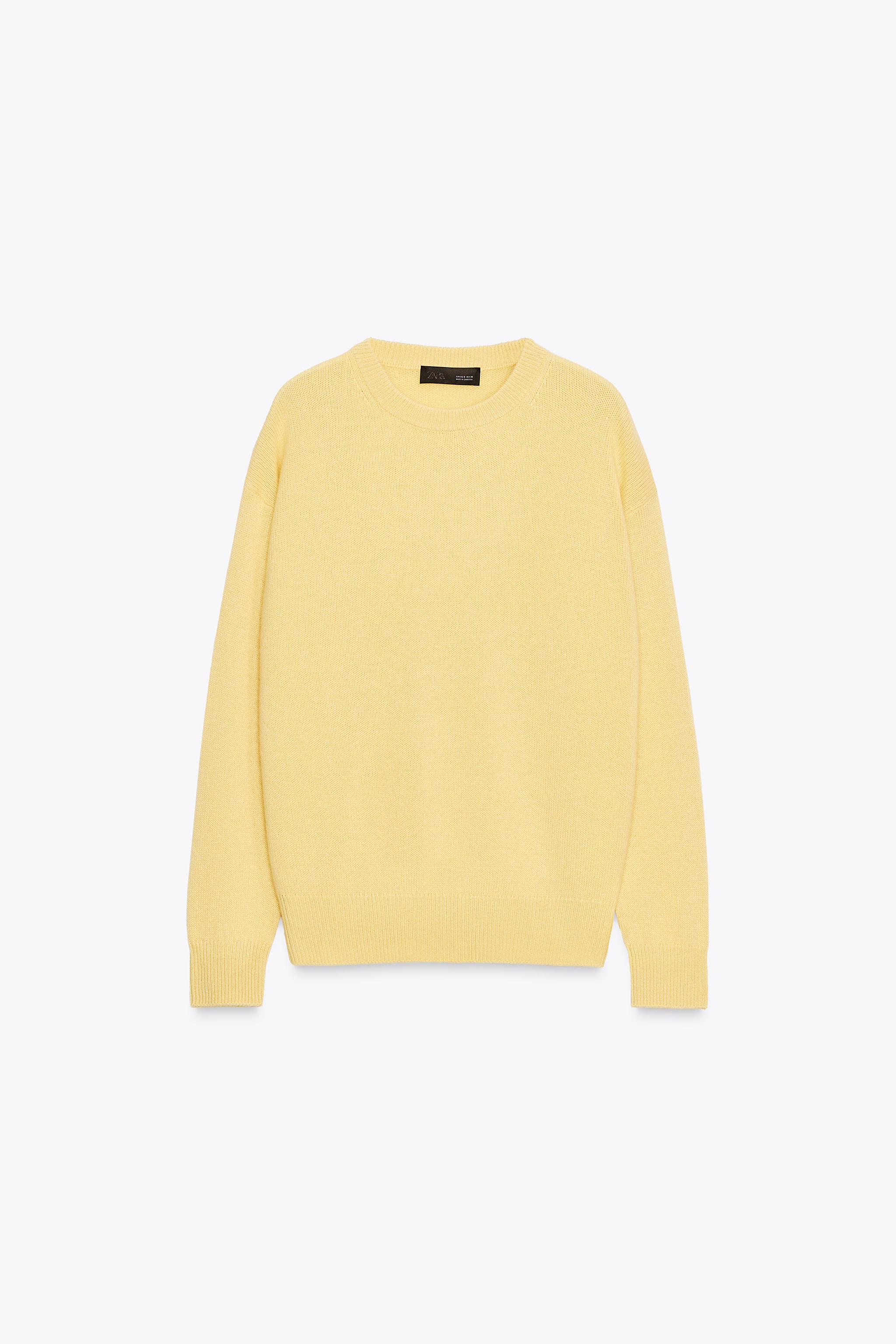 BASIC 100% CASHMERE KNIT SWEATER