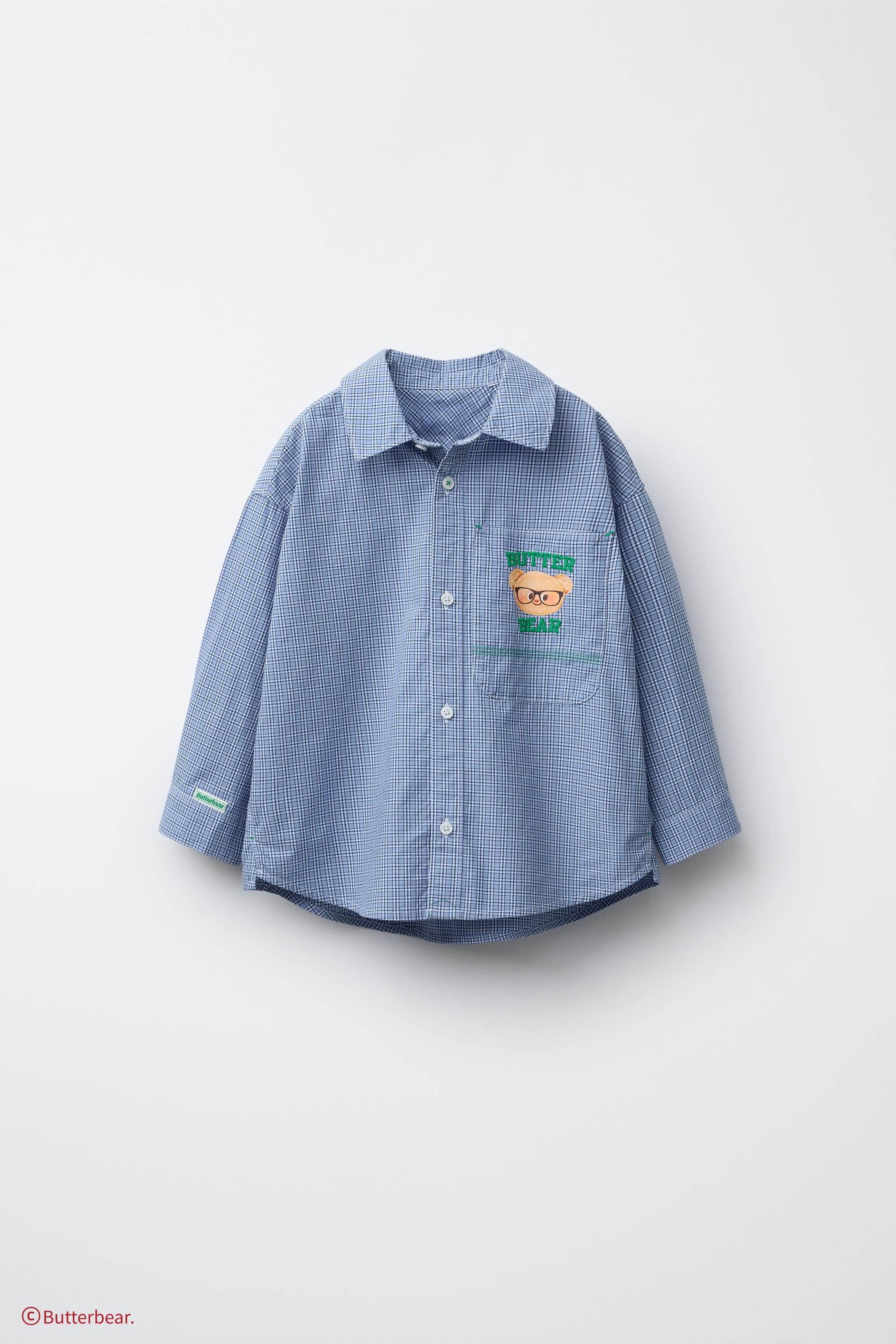 BUTTERBEAR © PLAID SHIRT