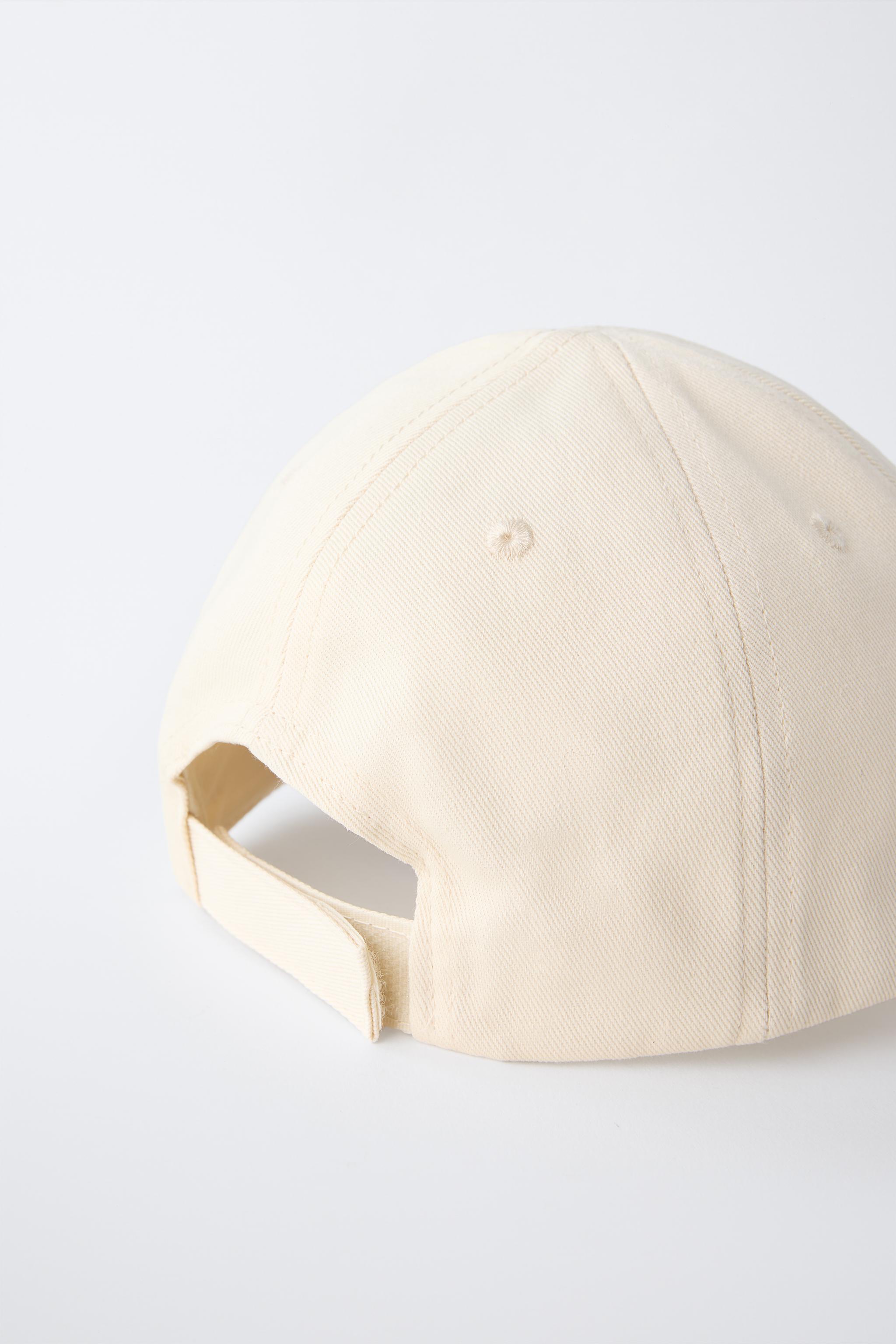 INITIAL EMBROIDERED CAP