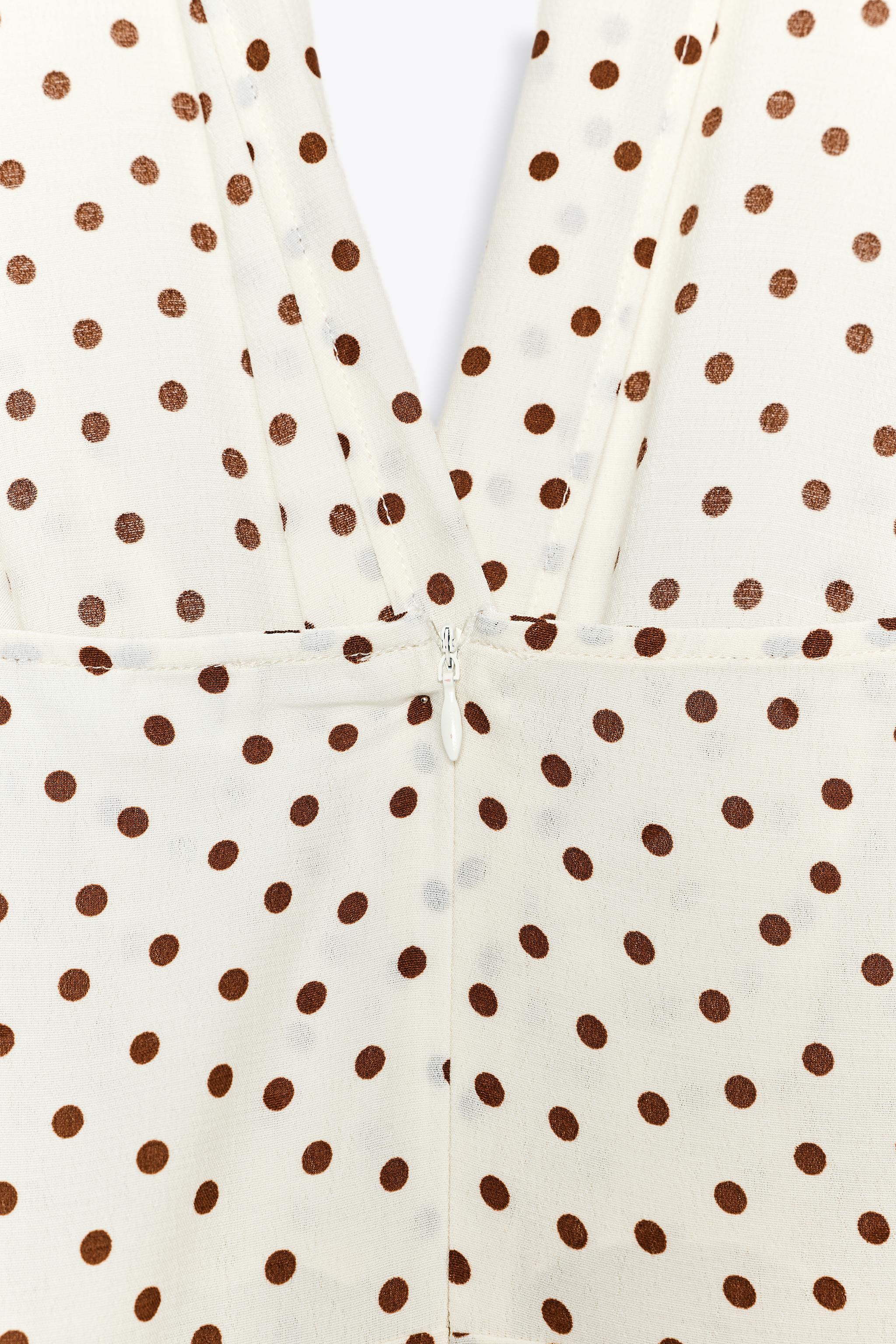 POLKA DOT HALTER JUMPSUIT