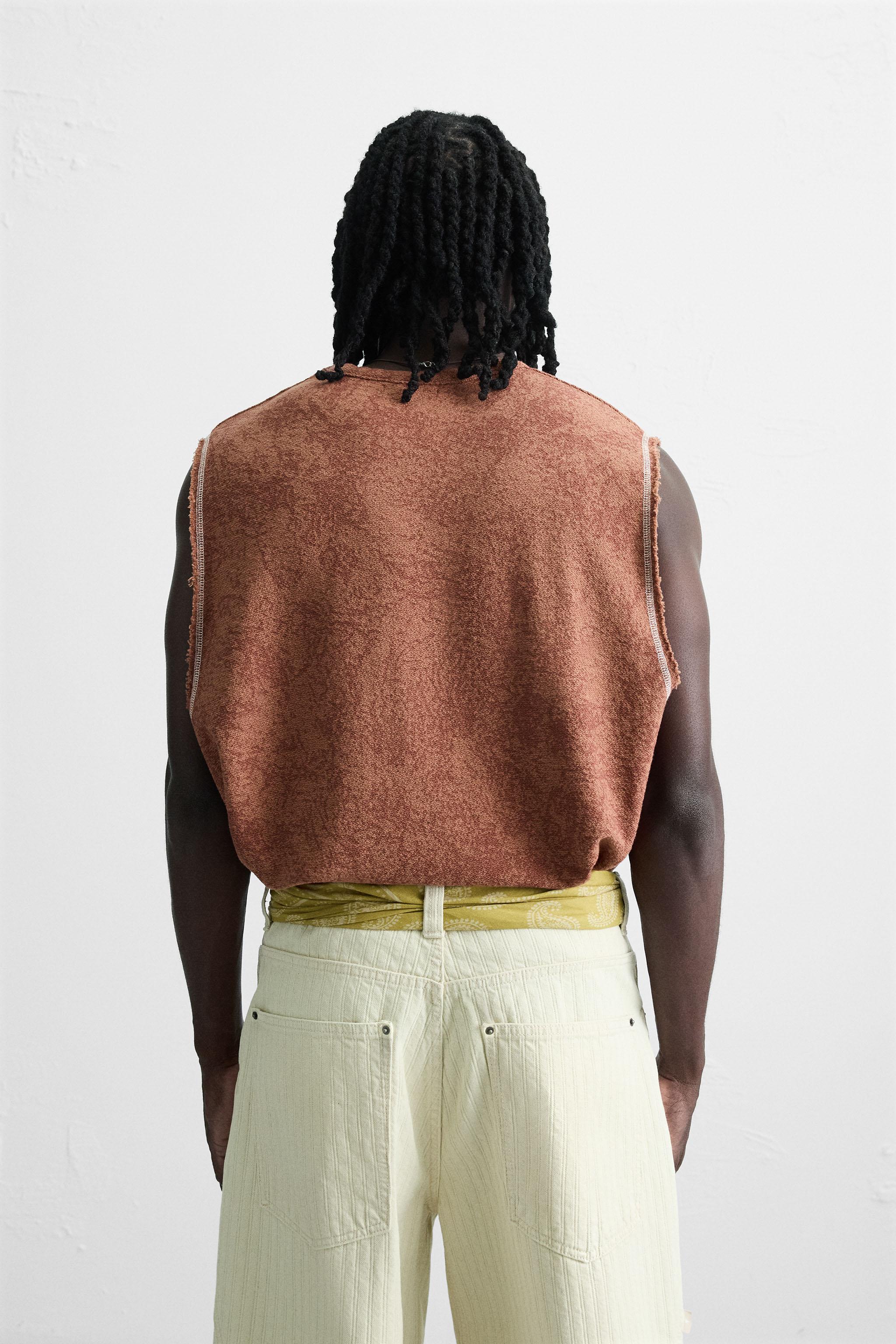 WASHED KNIT TANK TOP