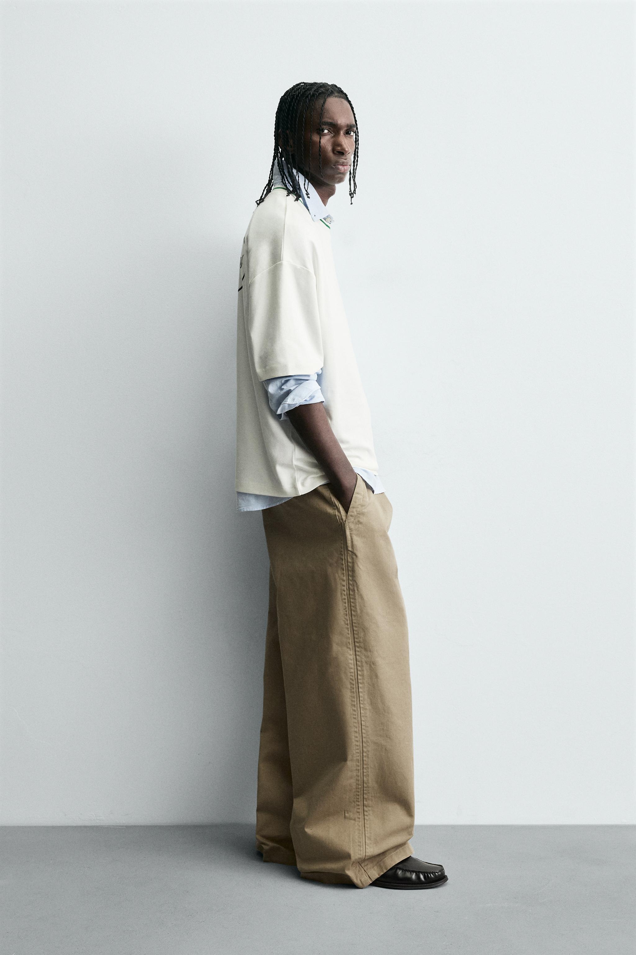 CONTRAST PRINT T-SHIRT