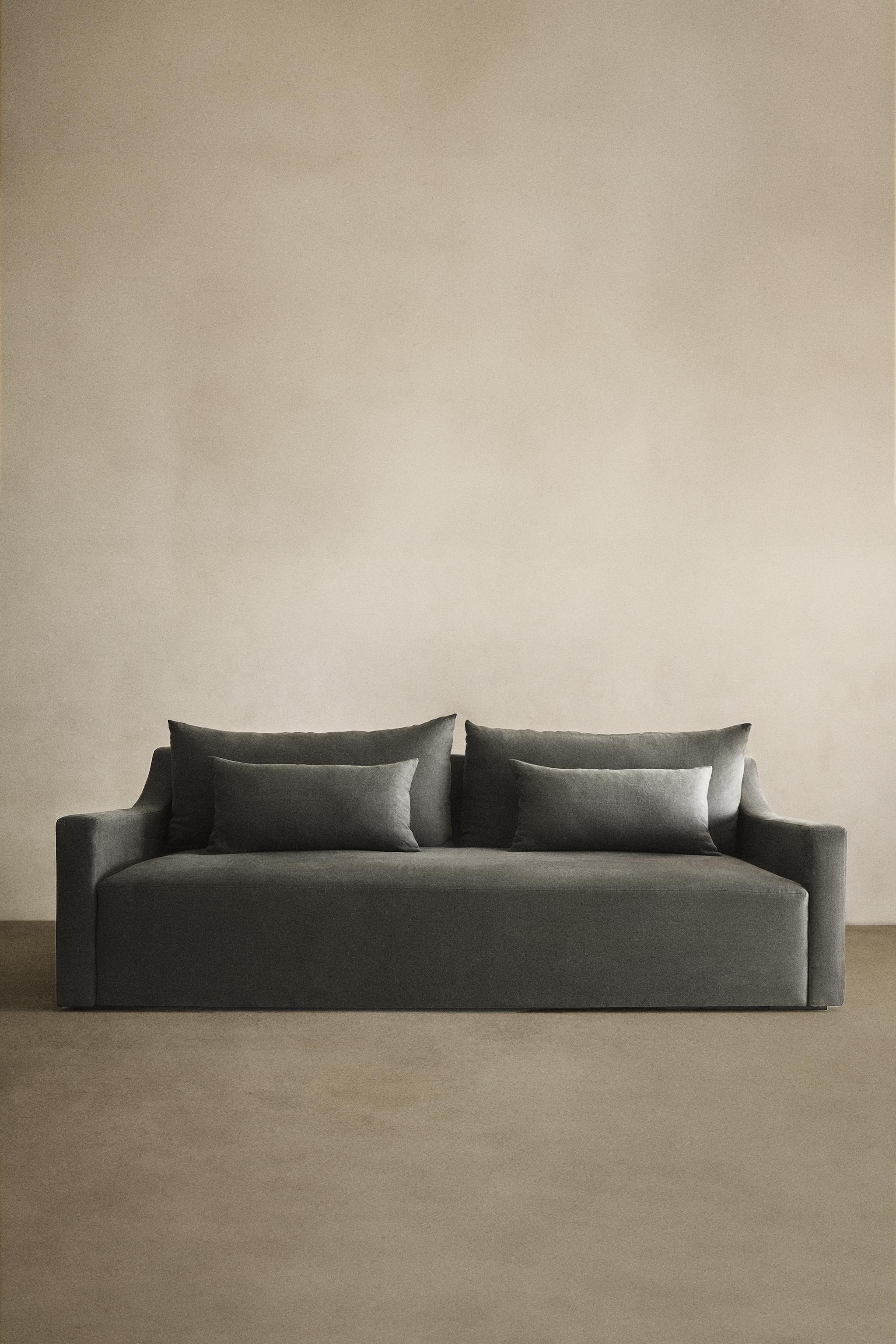 WASHED LINEN COUCH