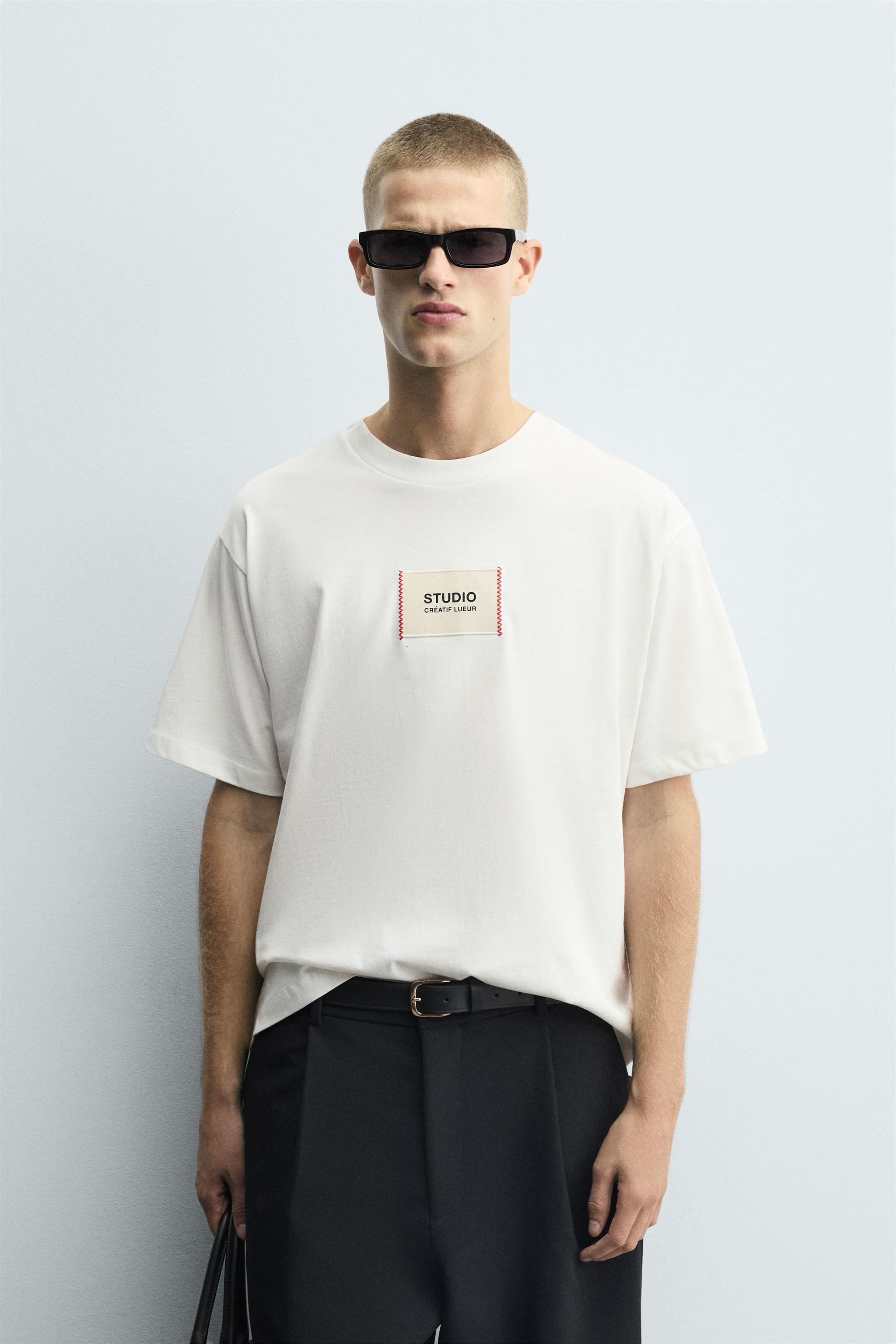 TEXT PATCH T-SHIRT