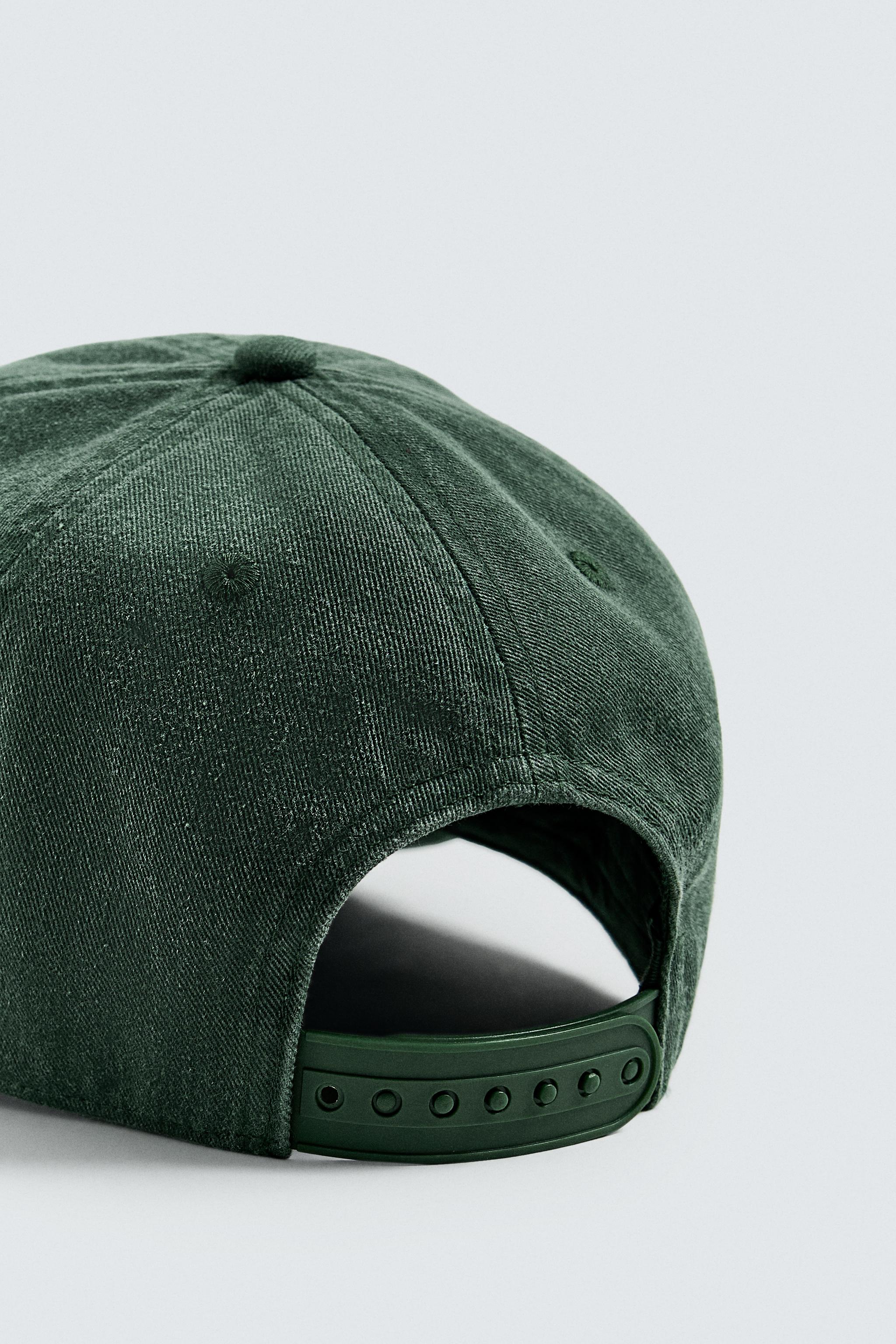 EMBROIDERED WASHED CAP