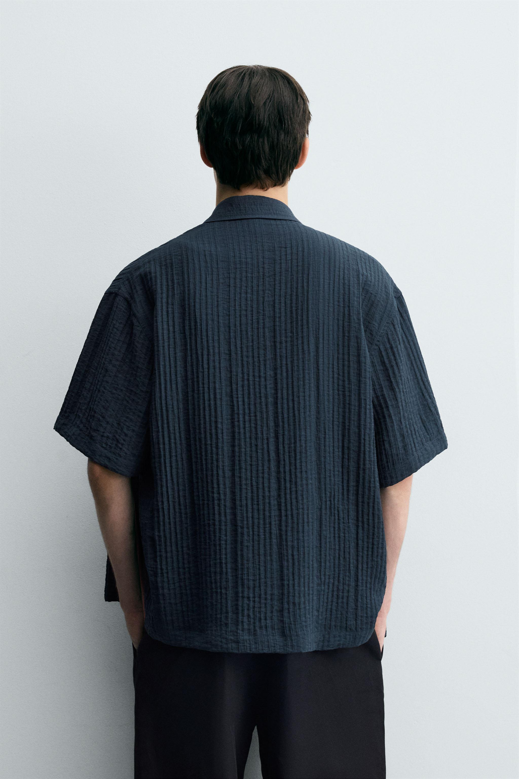 FLUID TEXTURED SHIRT