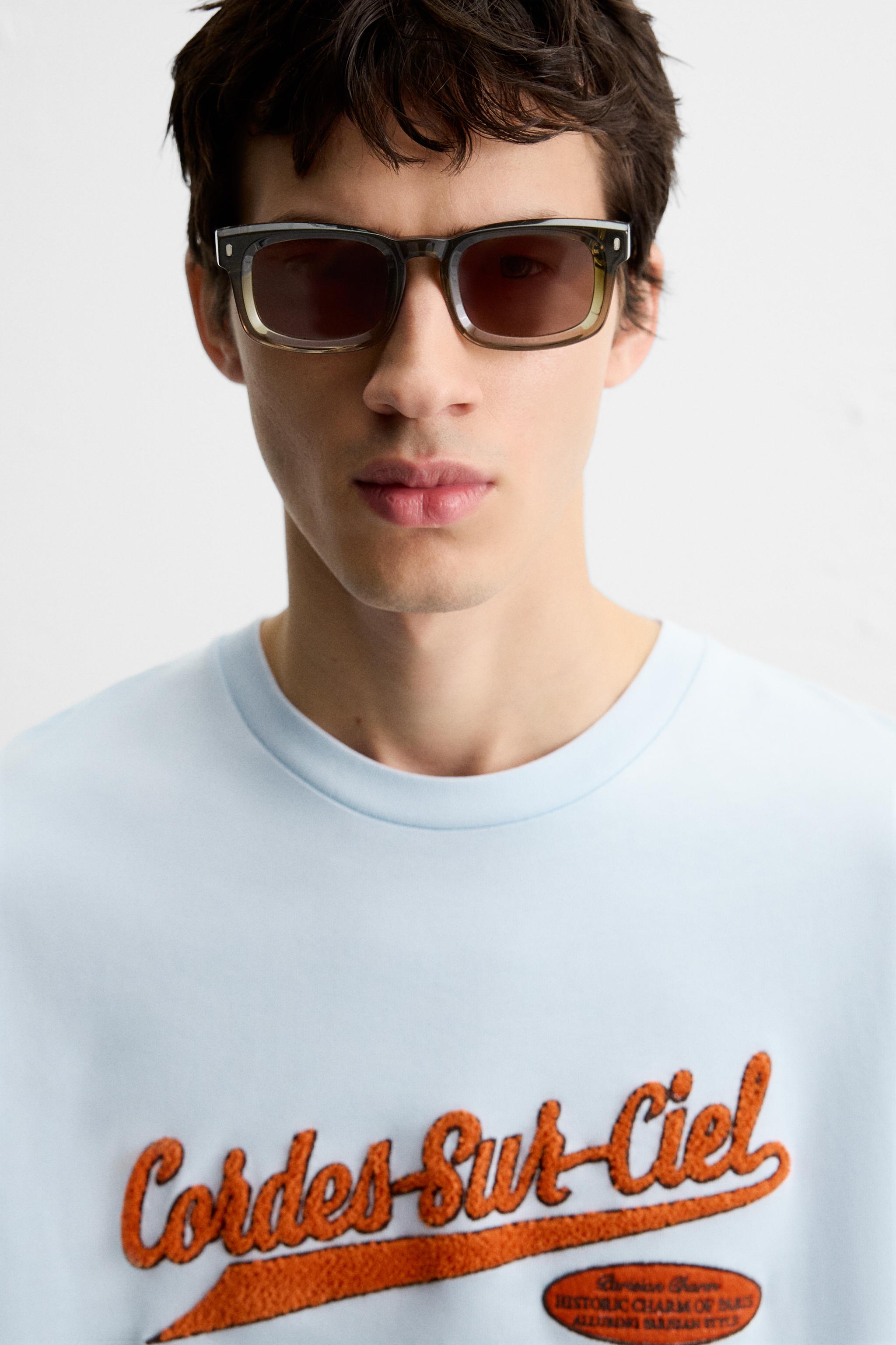 RUFFLED PATCH T-SHIRT