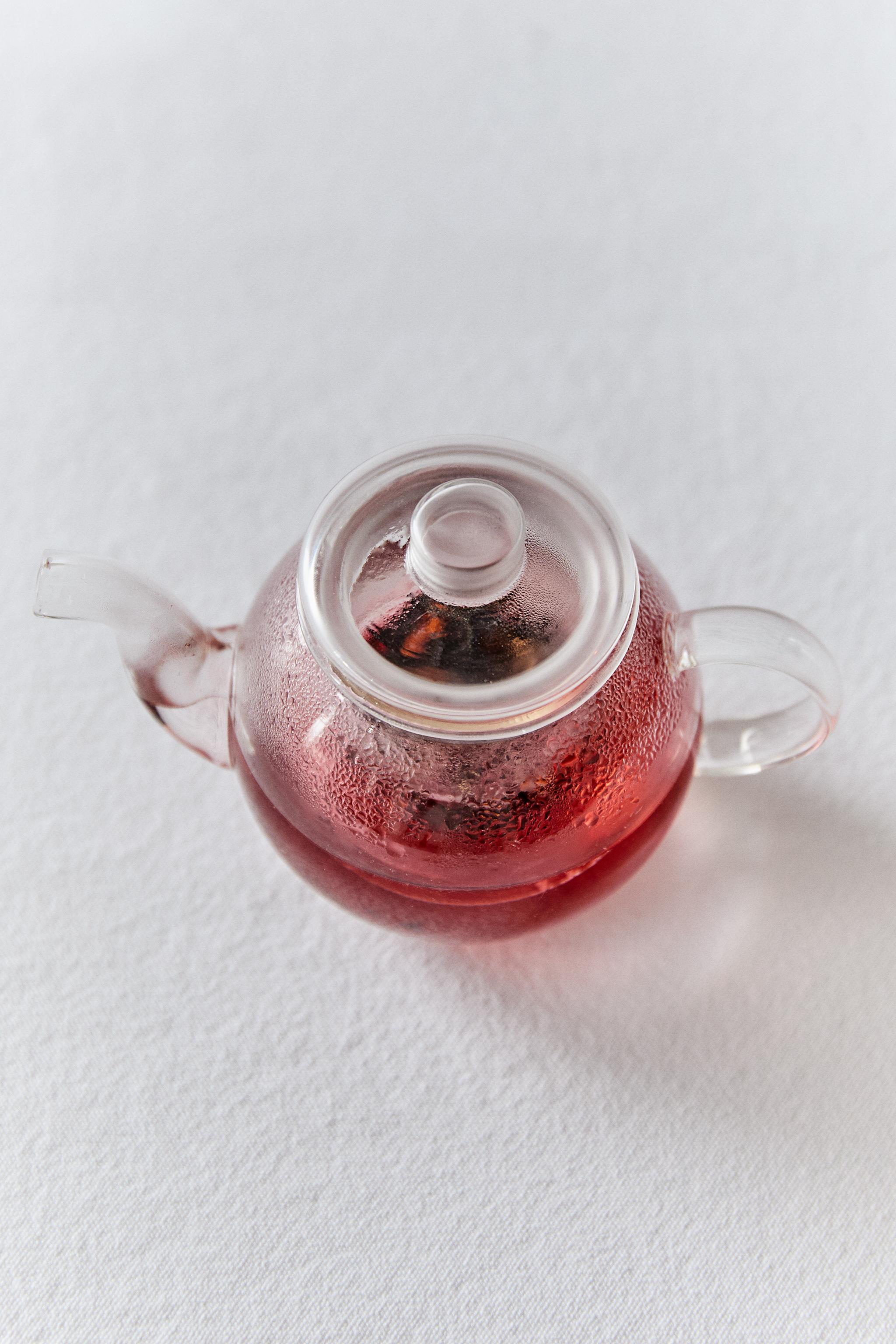BOROSILICATE GLASS TEAPOT WITH INFUSER