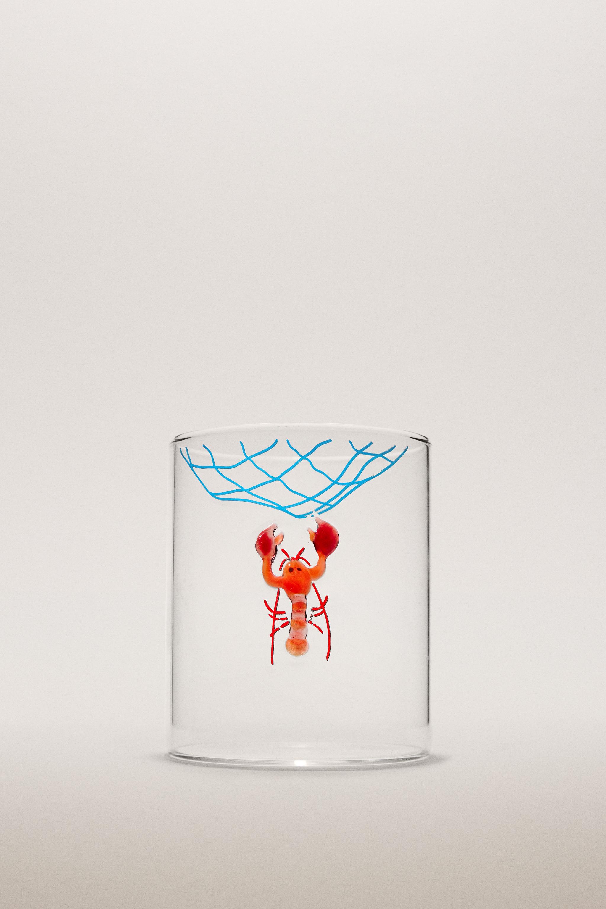 LOBSTER BOROSILICATE GLASS TUMBLER