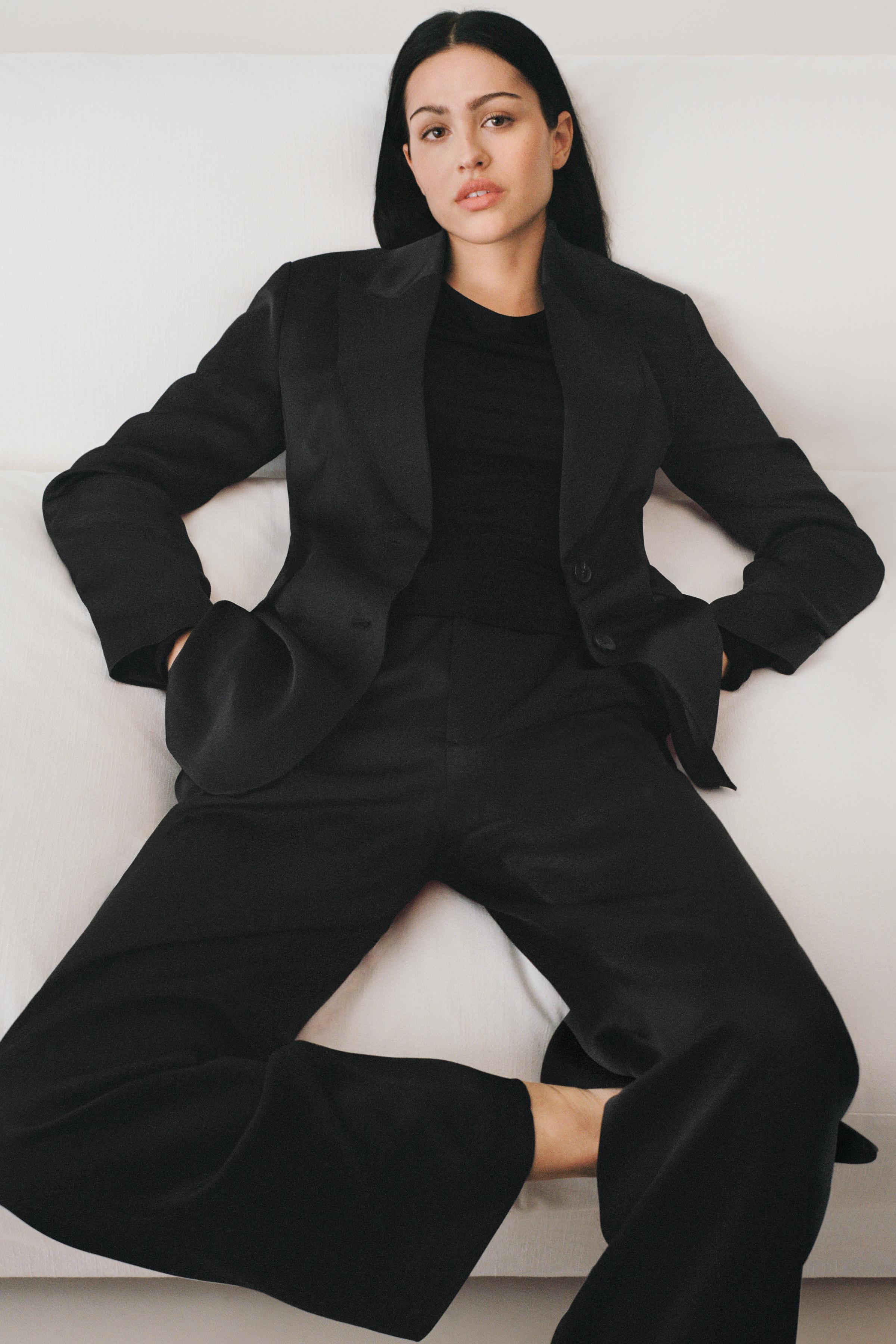 SATIN EFFECT SUIT JACKET 50TH ANNIVERSARY