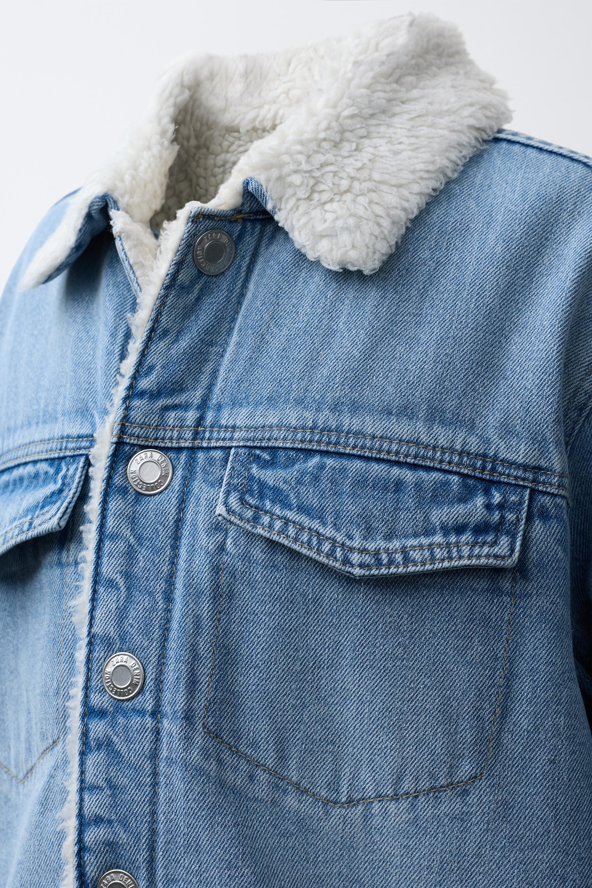 DENIM SHERPA OVERSHIRT