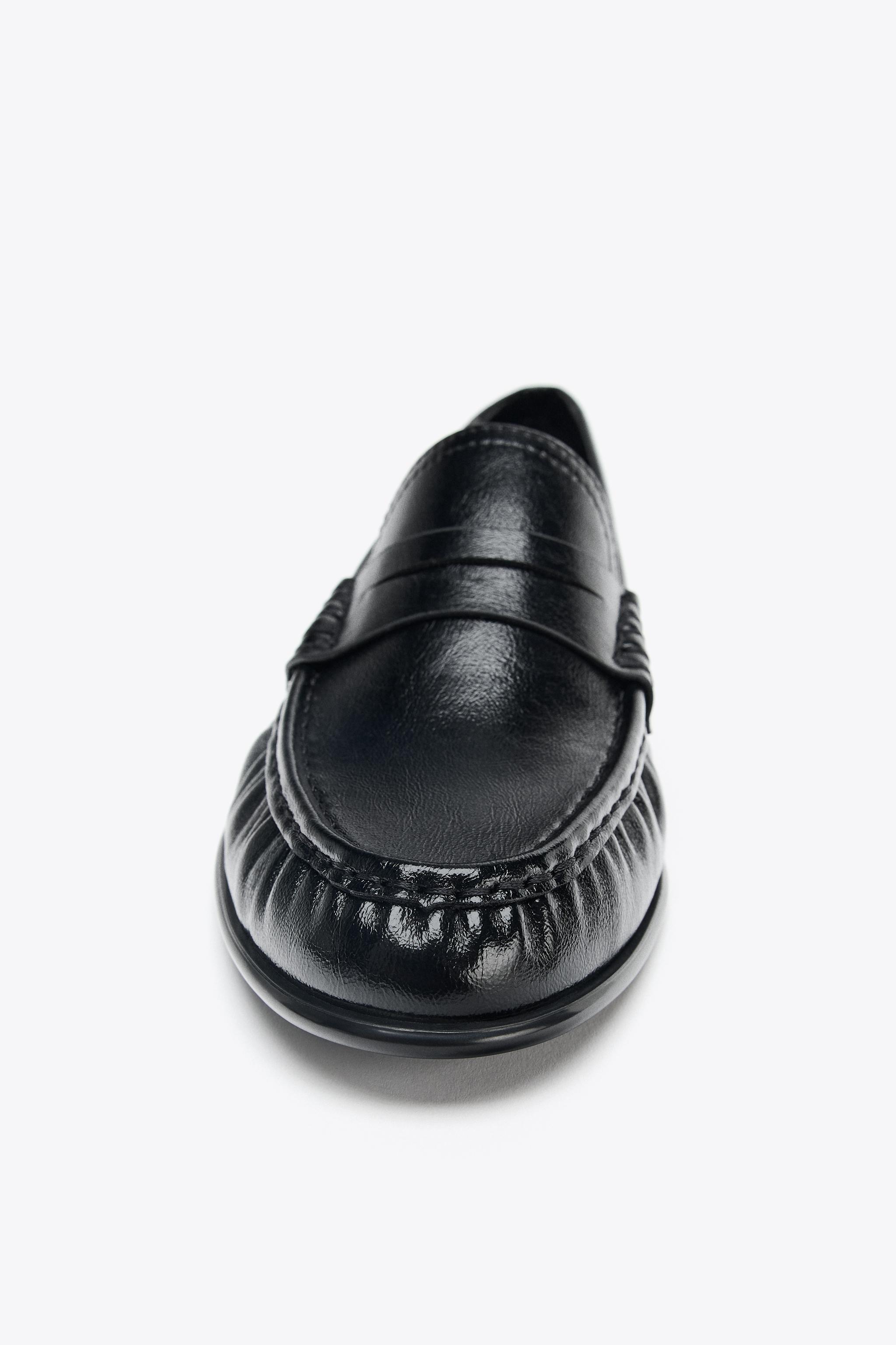 SOFT RUCHED LOAFERS
