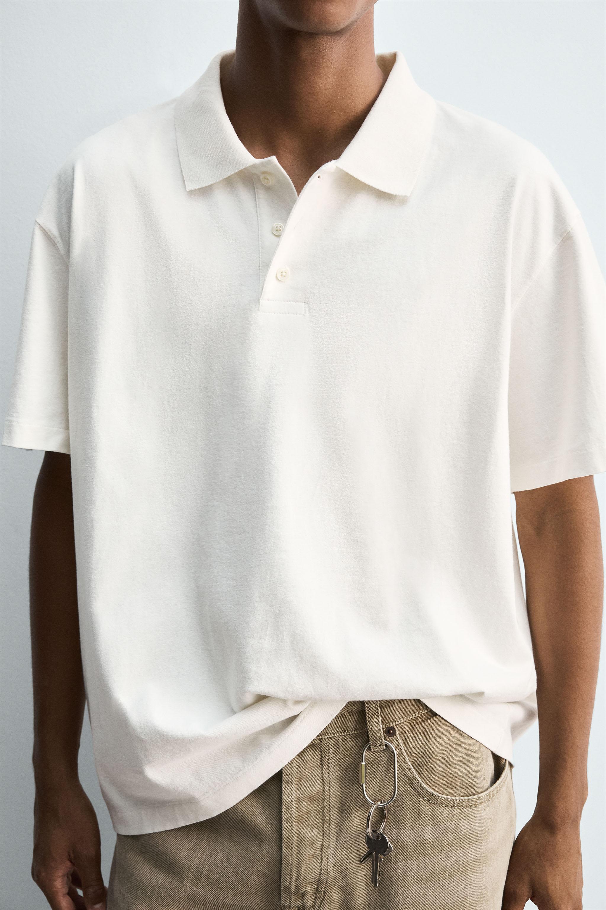 WASHED REGULAR FIT POLO SHIRT