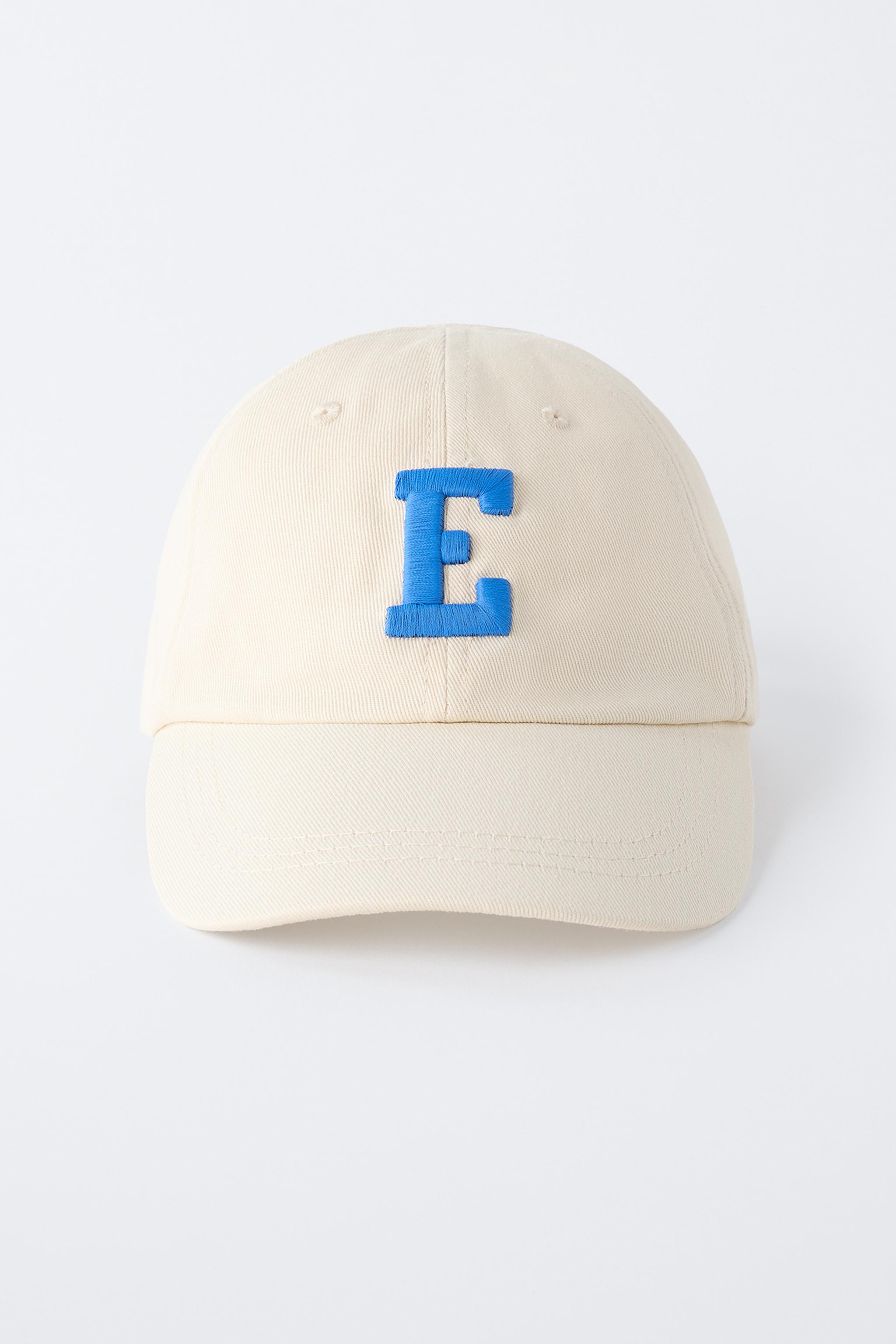 INITIAL EMBROIDERED CAP