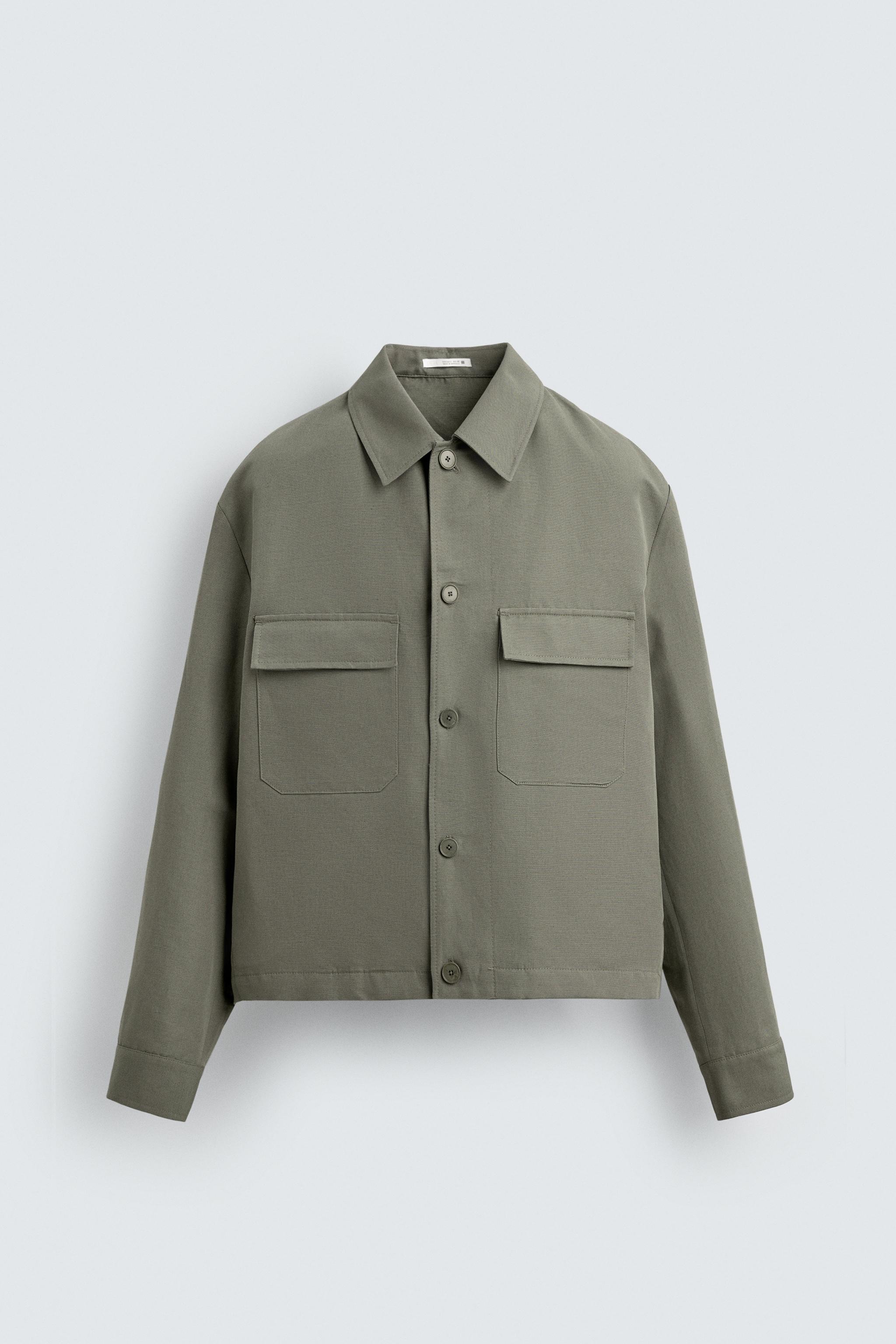 BOXY FIT POCKET OVERSHIRT