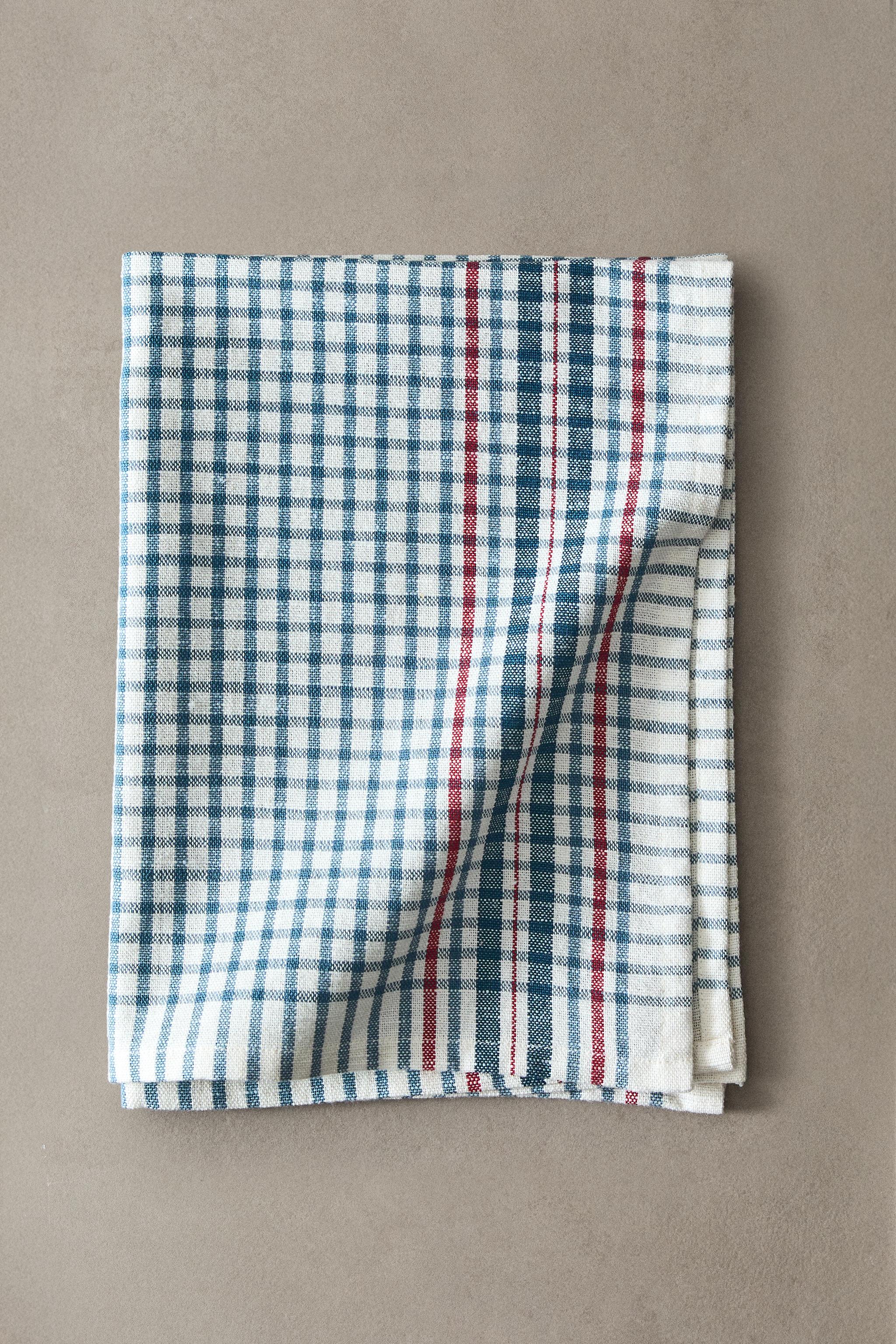 CHECK COTTON KITCHEN TOWEL