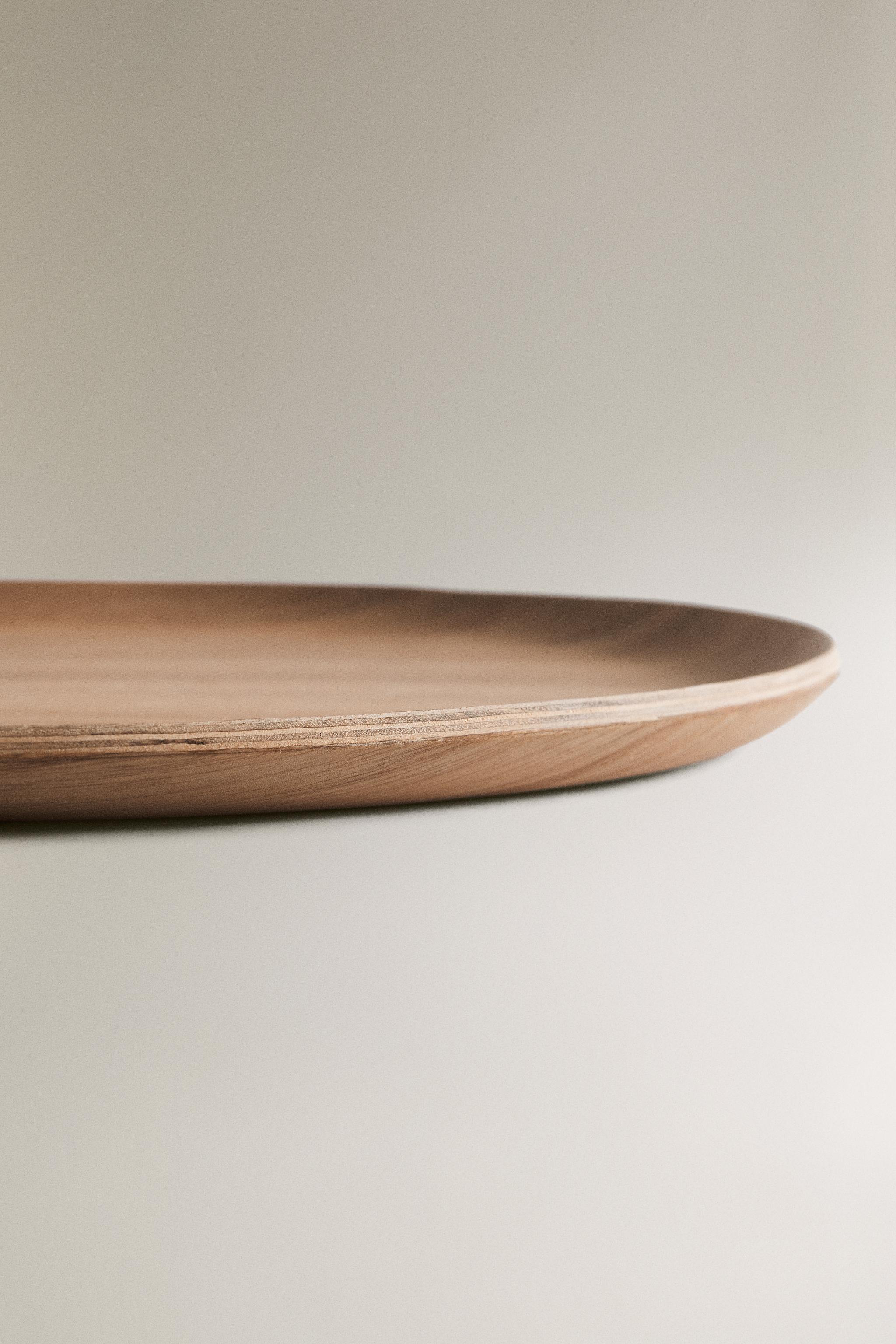 OVAL WOOD TRAY