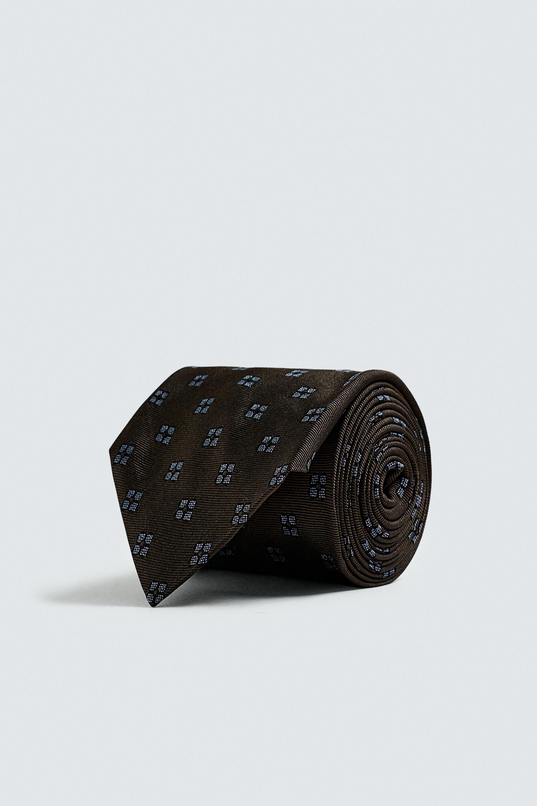 100% SILK JACQUARD TIE