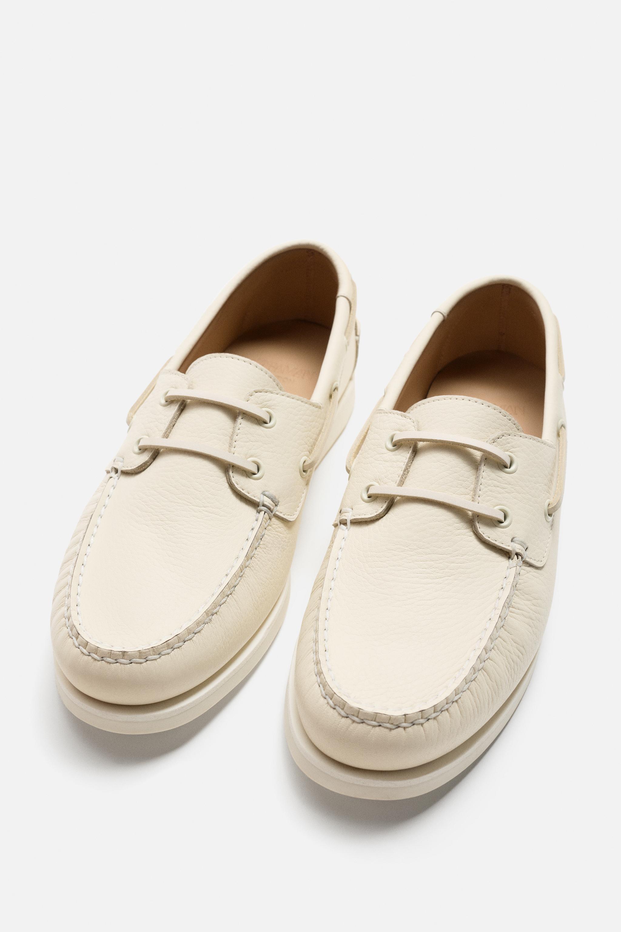 LIMITED EDITION LEATHER BOAT SHOES