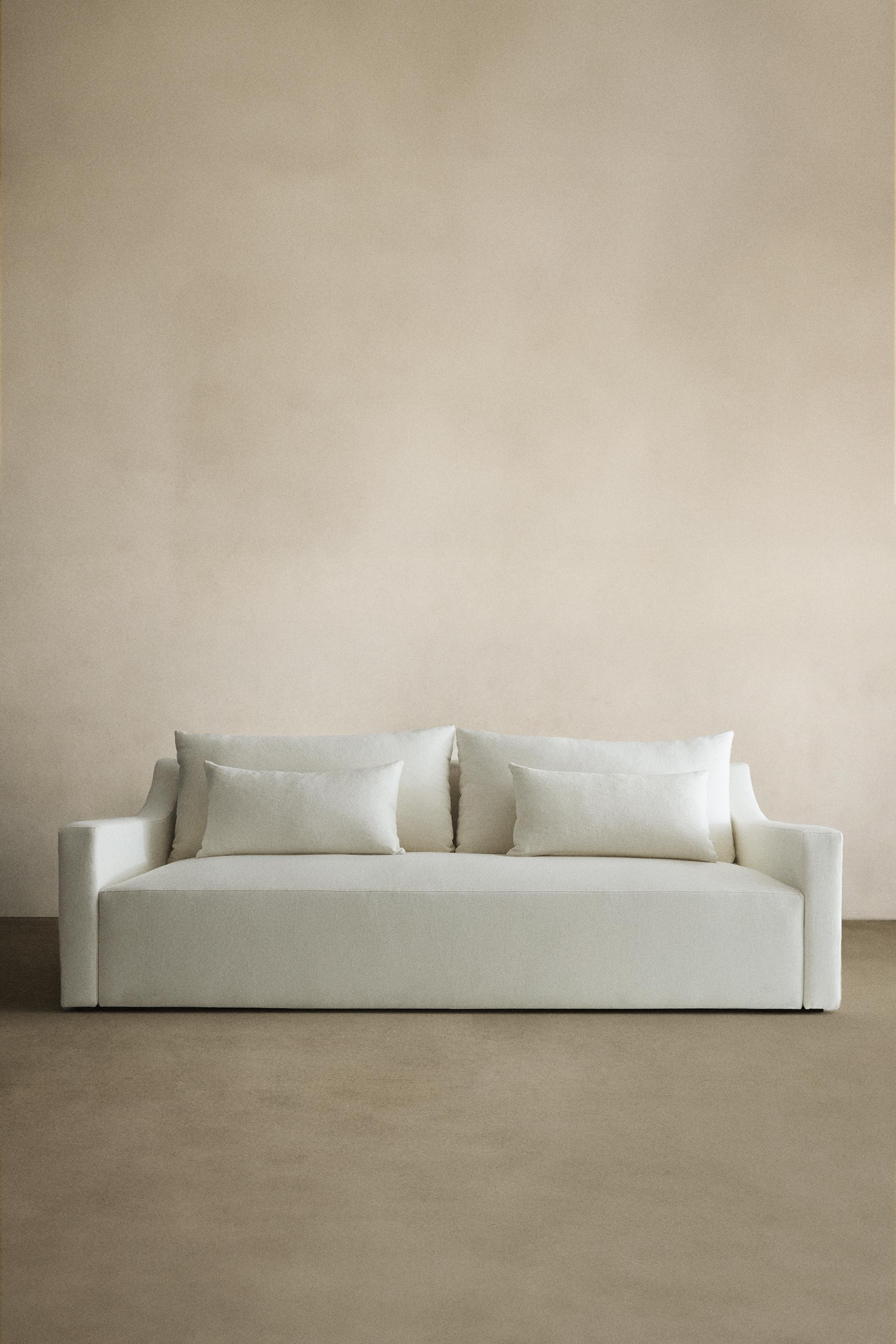 WASHED LINEN COUCH