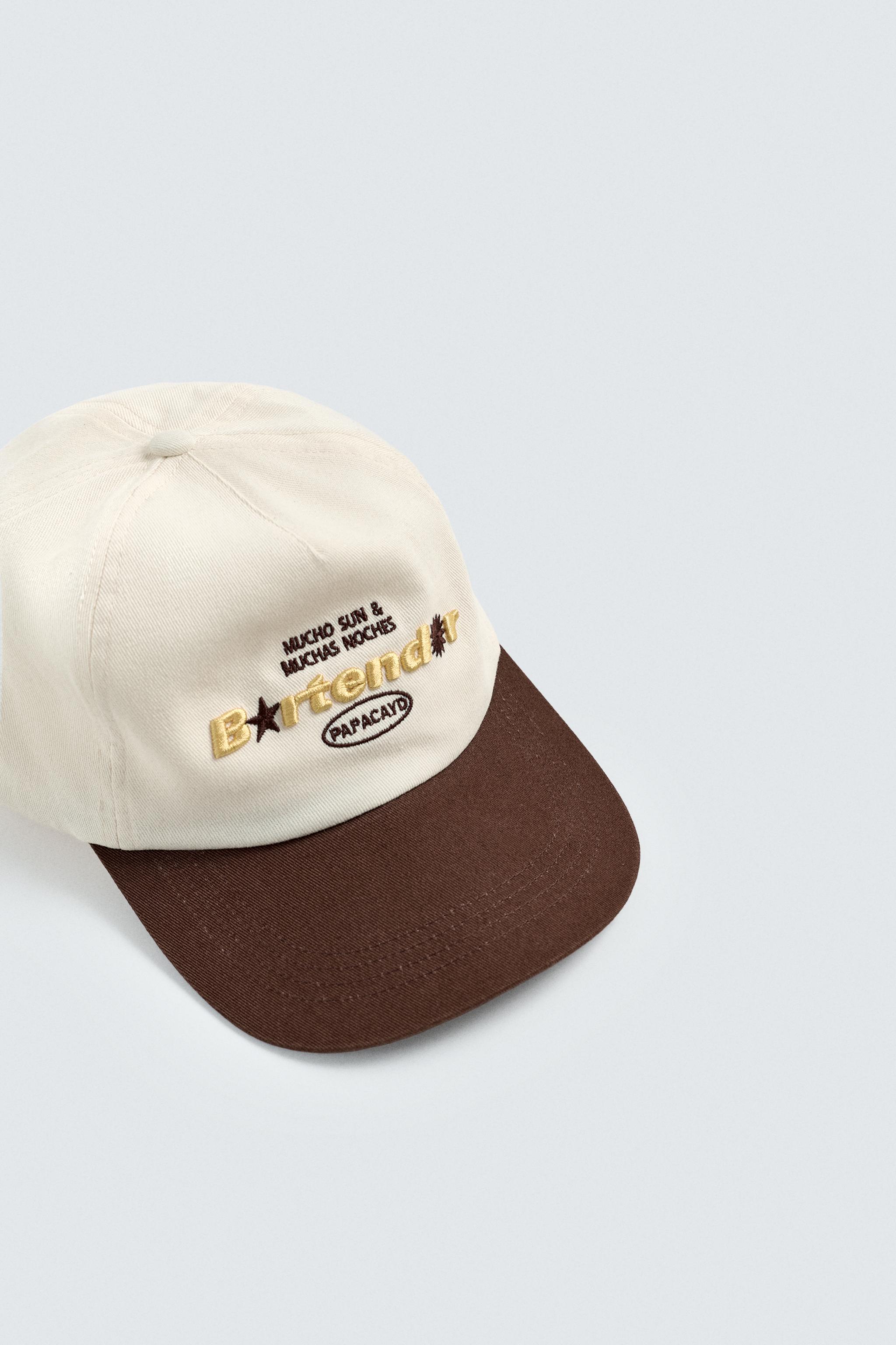 EMBROIDERED FLAT VISOR CAP