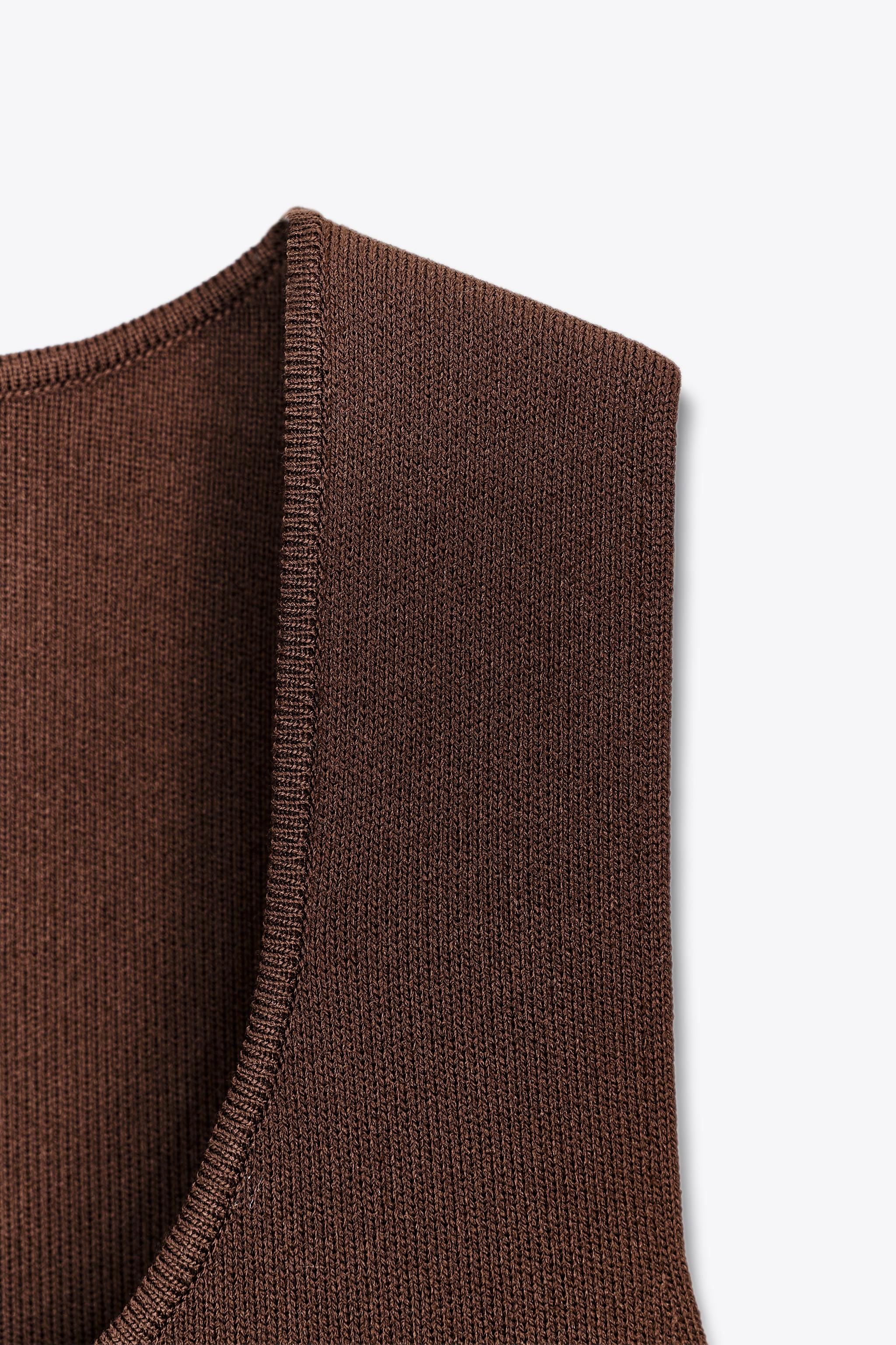 COMBINATION KNIT DRESS