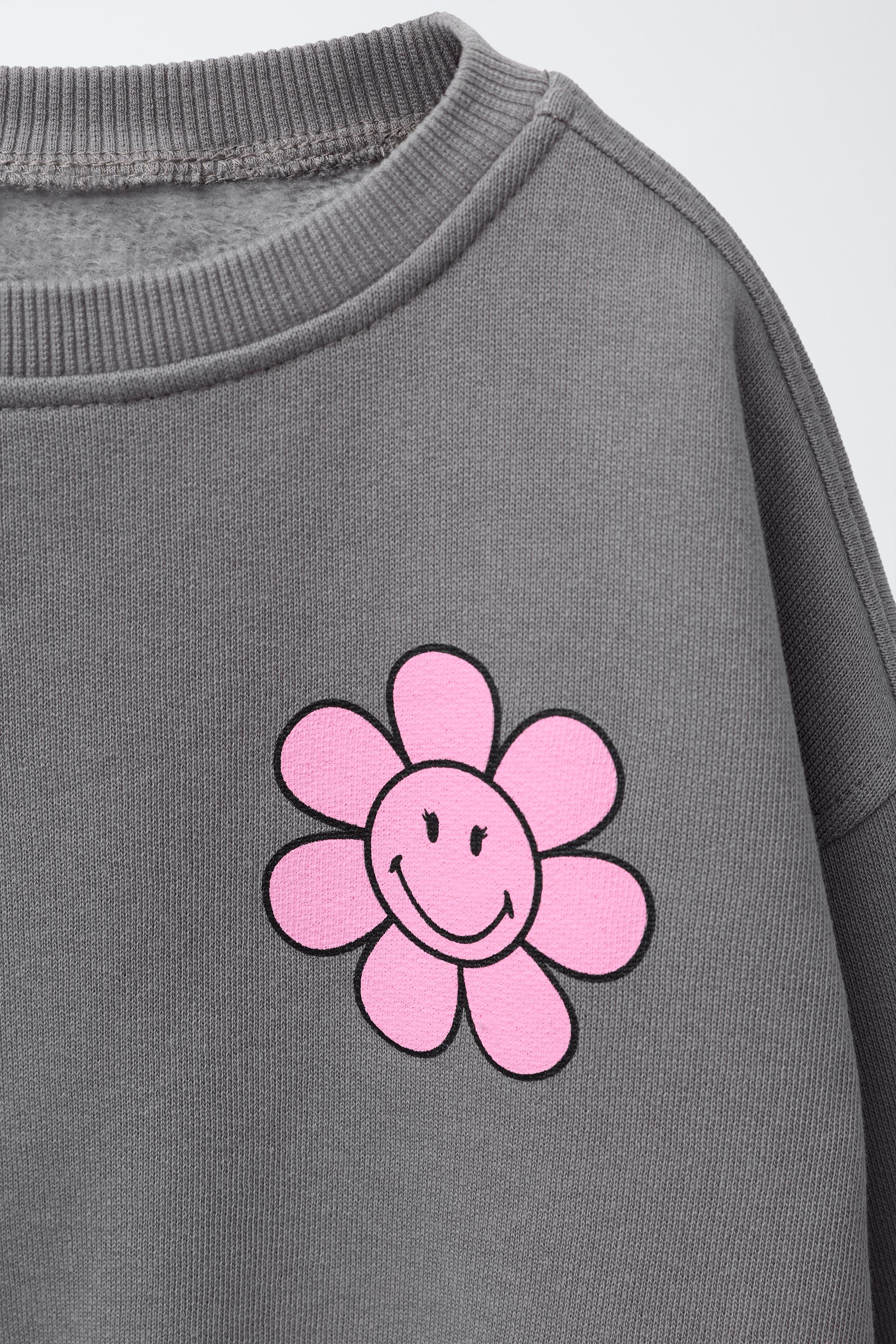 SMILEYWORLD® FLOWER SWEATSHIRT