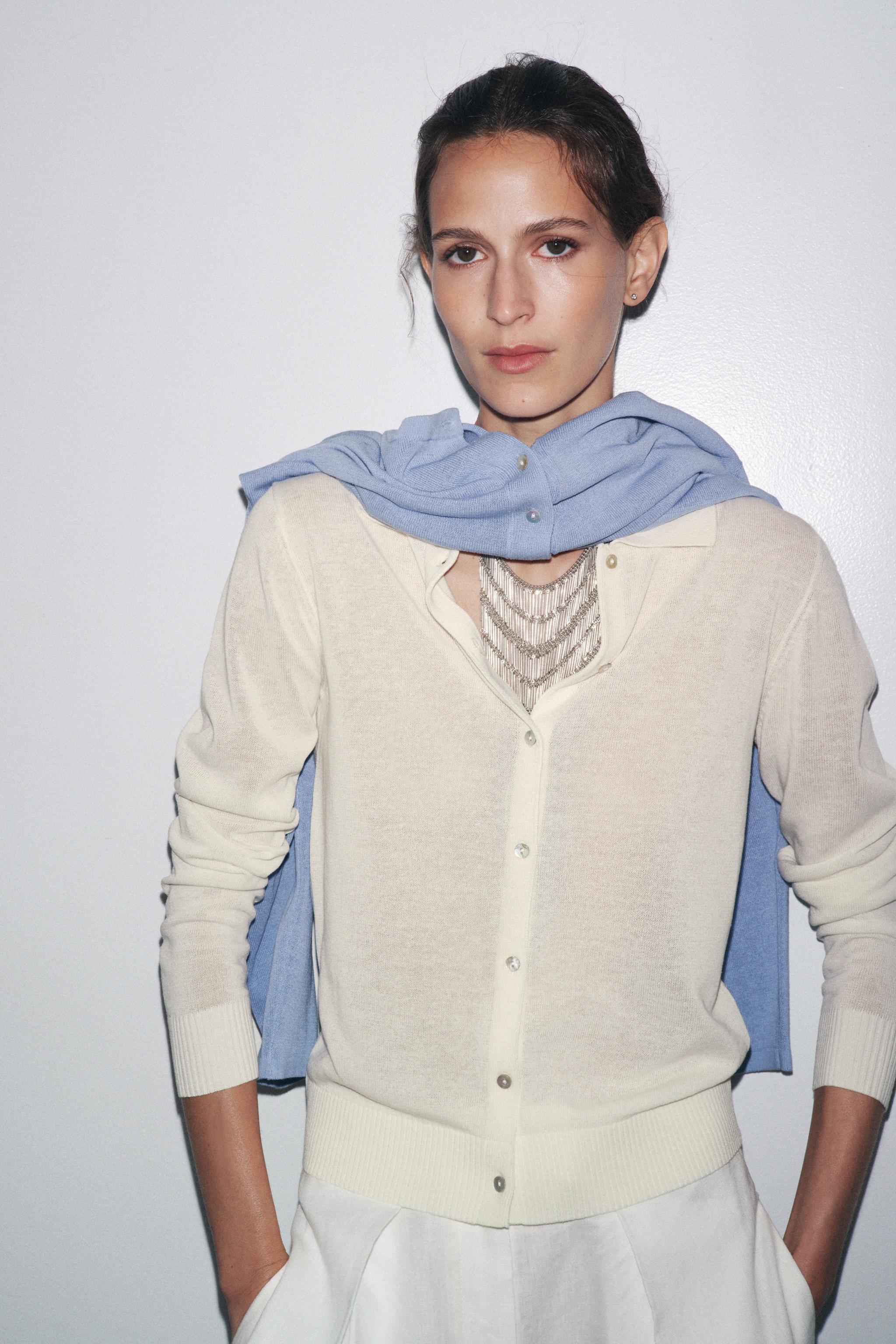 PLAIN KNIT POLO SHIRT