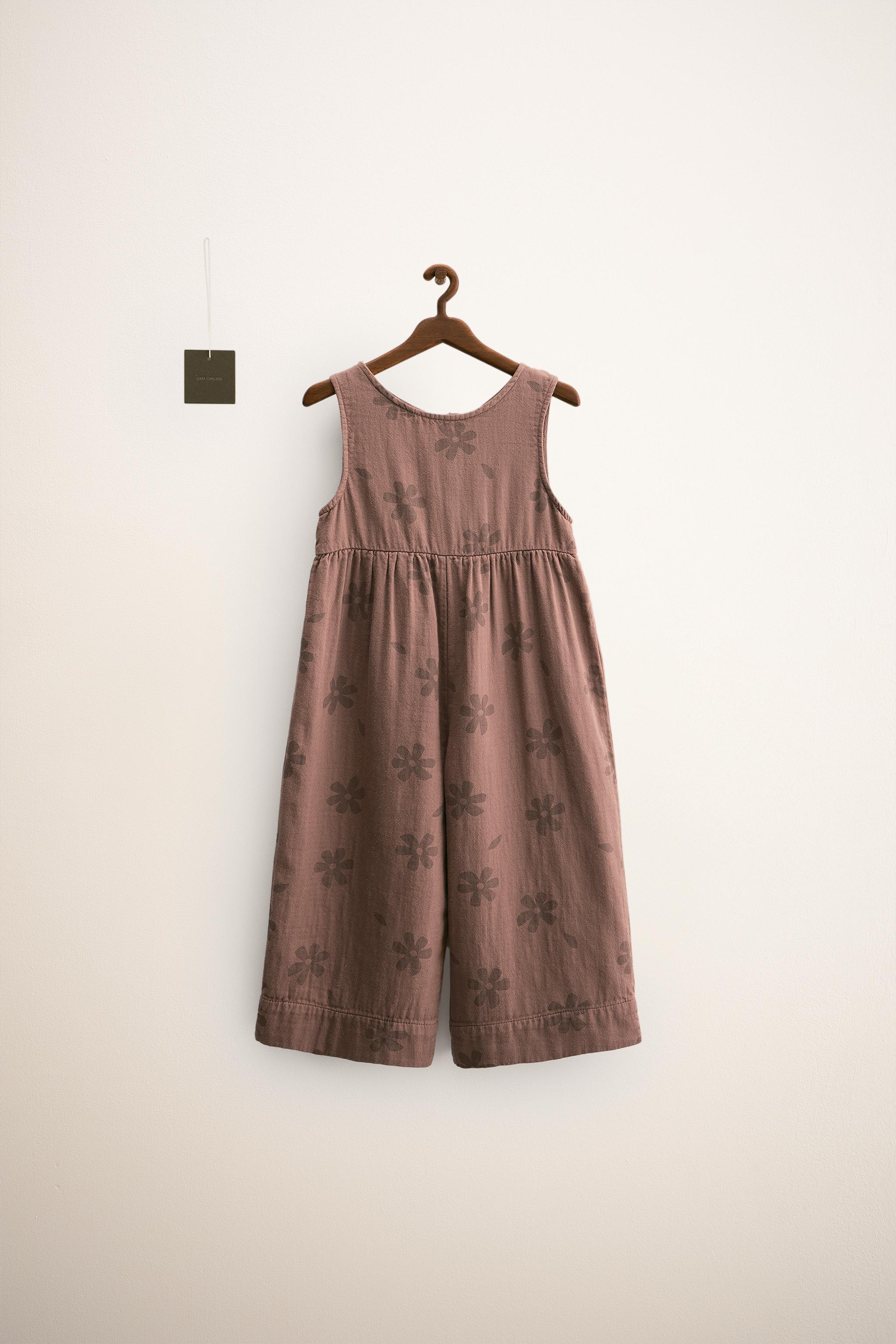 ZARA TIMELESS - FLORAL PRINT JUMPSUIT