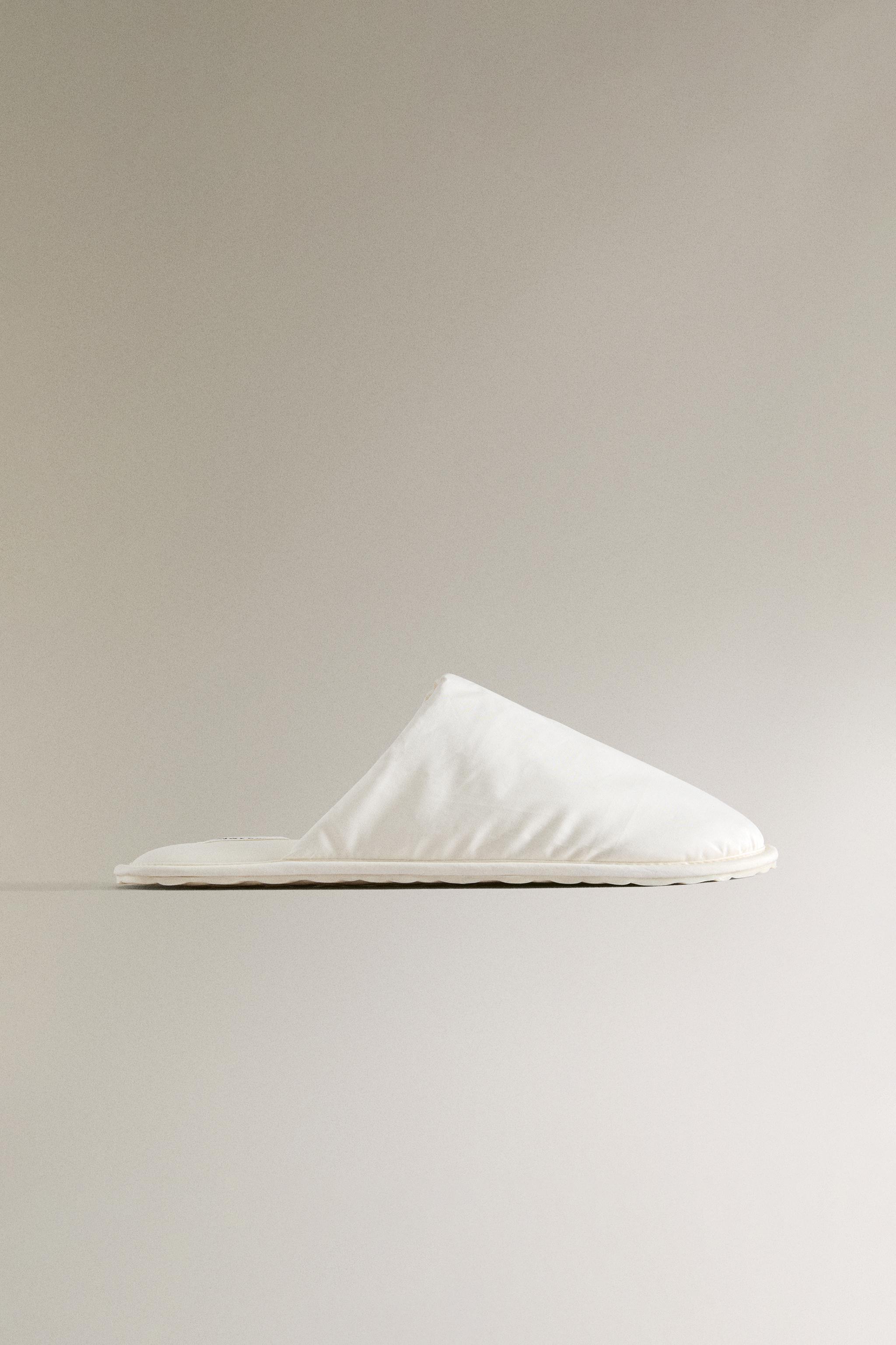 TECHNICAL FABRIC MULE SLIPPERS